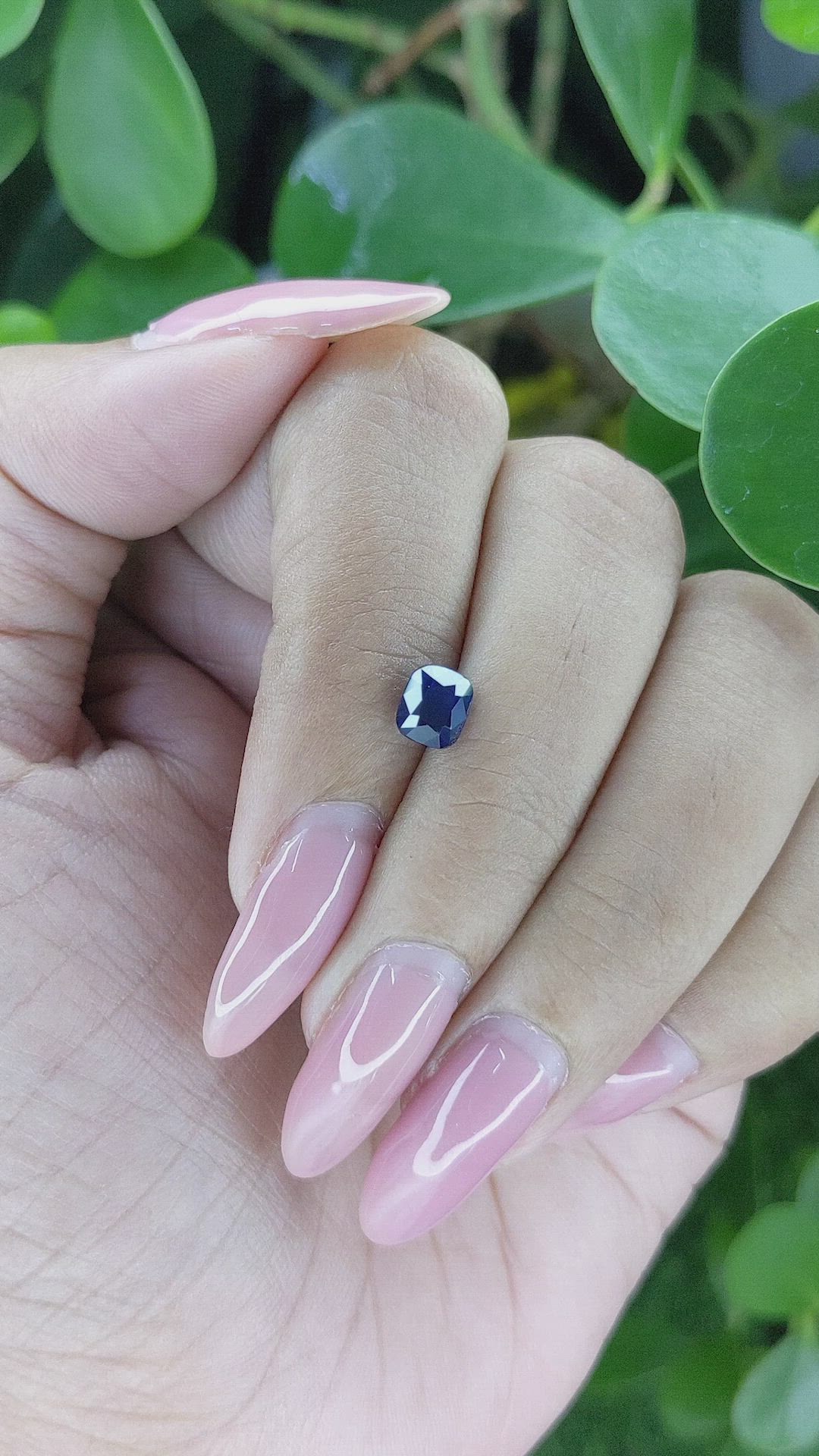 1.17 Ct. Blue Sapphire from Tanzania Size Video