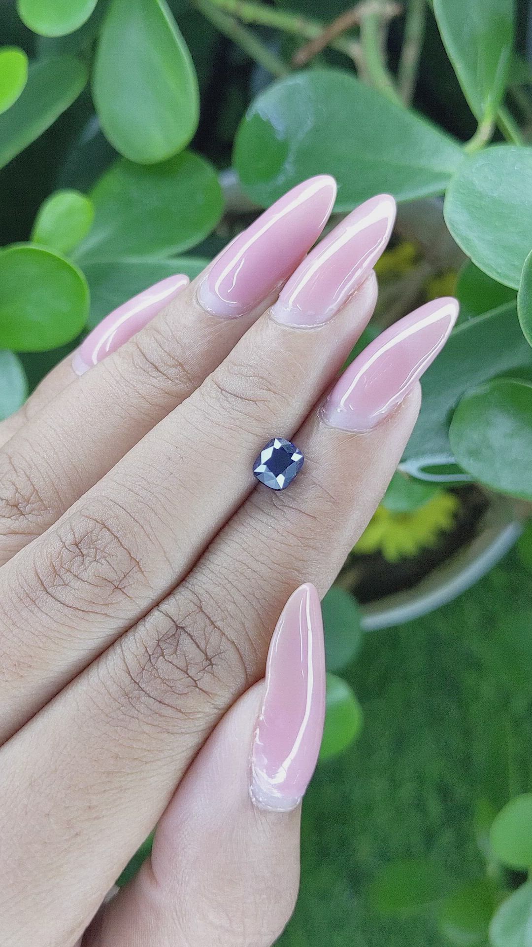 1.17 Ct. Blue Sapphire from Tanzania Size Video