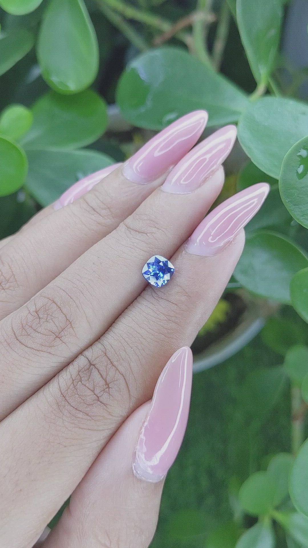 1.16 Ct. Blue Sapphire from Tanzania Size Video