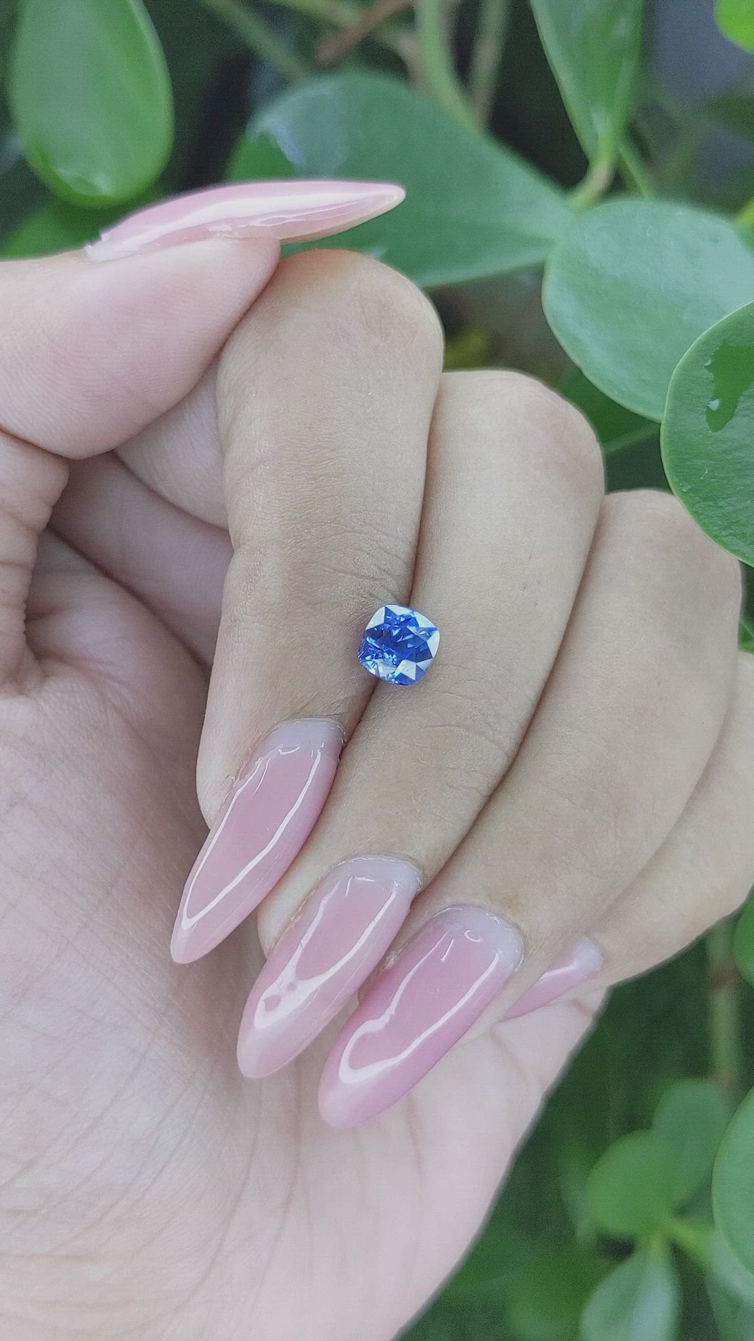 1.16 Ct. Blue Sapphire from Tanzania Size Video