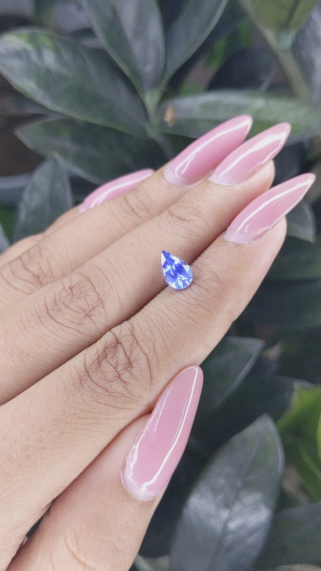 1.15 Ct. Blue Sapphire from Tanzania Size Video