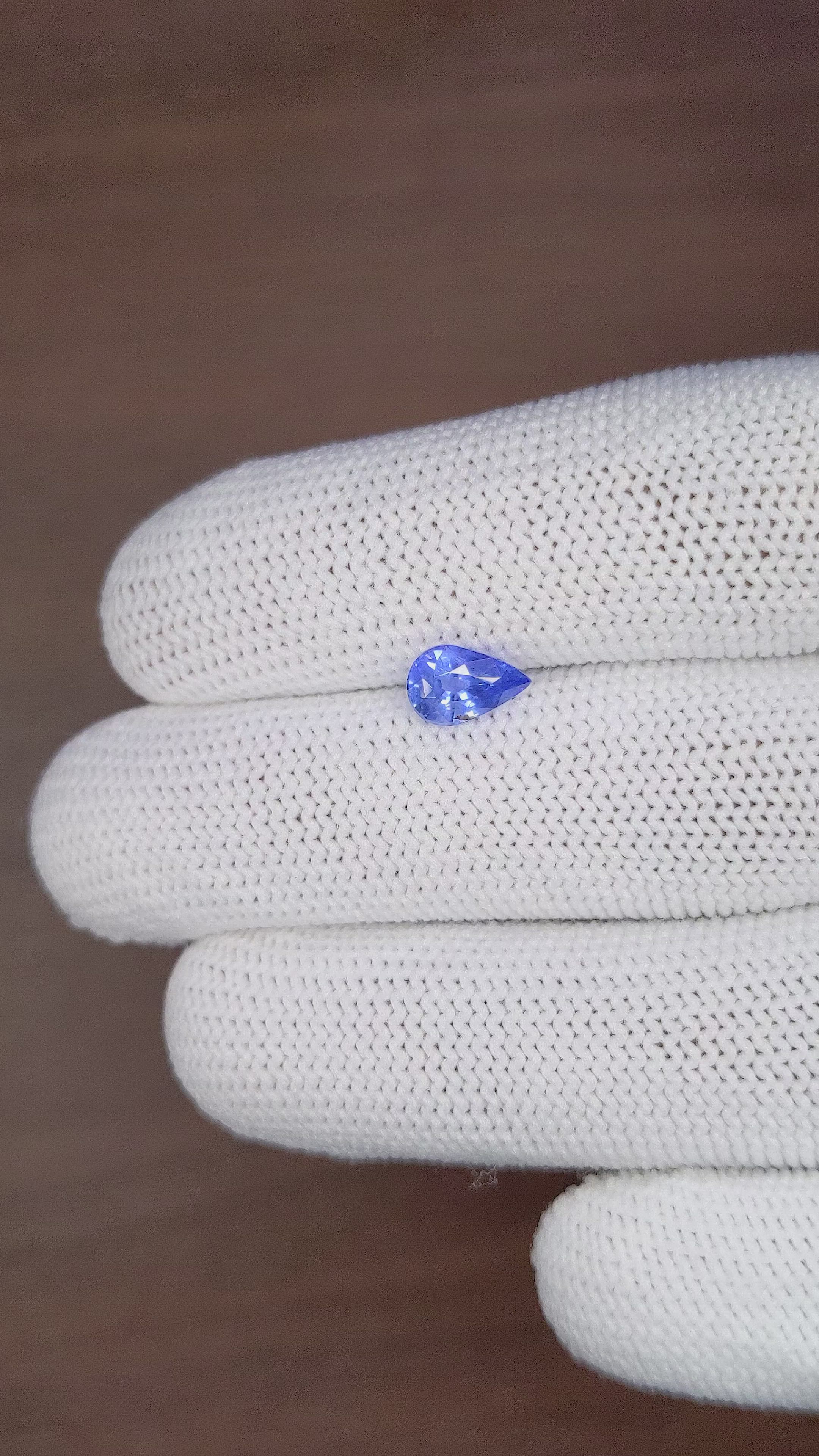 1.15 Ct. Blue Sapphire from Tanzania Size Video