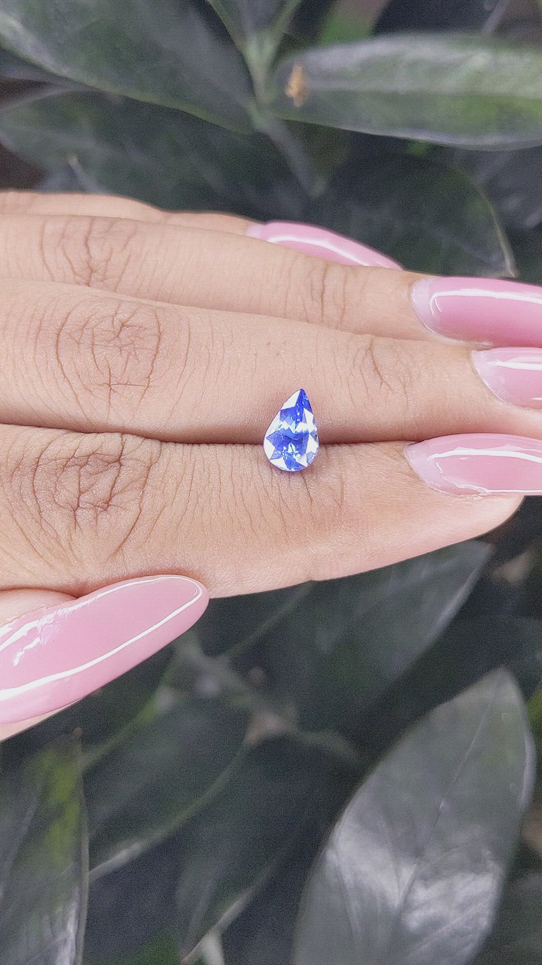 1.15 Ct. Blue Sapphire from Tanzania Size Video