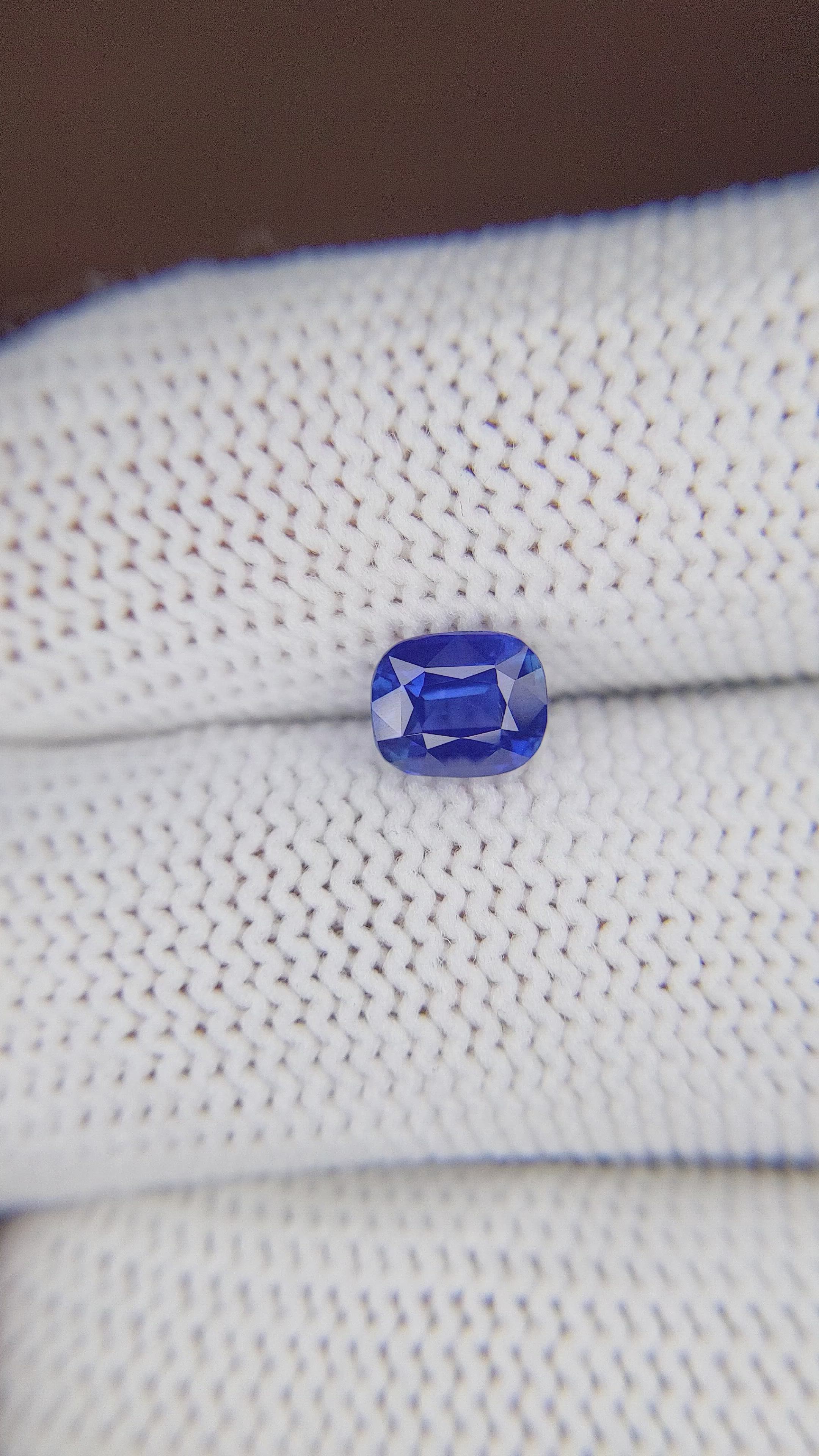 1.13 Ct. Blue Sapphire from Tanzania Size Video