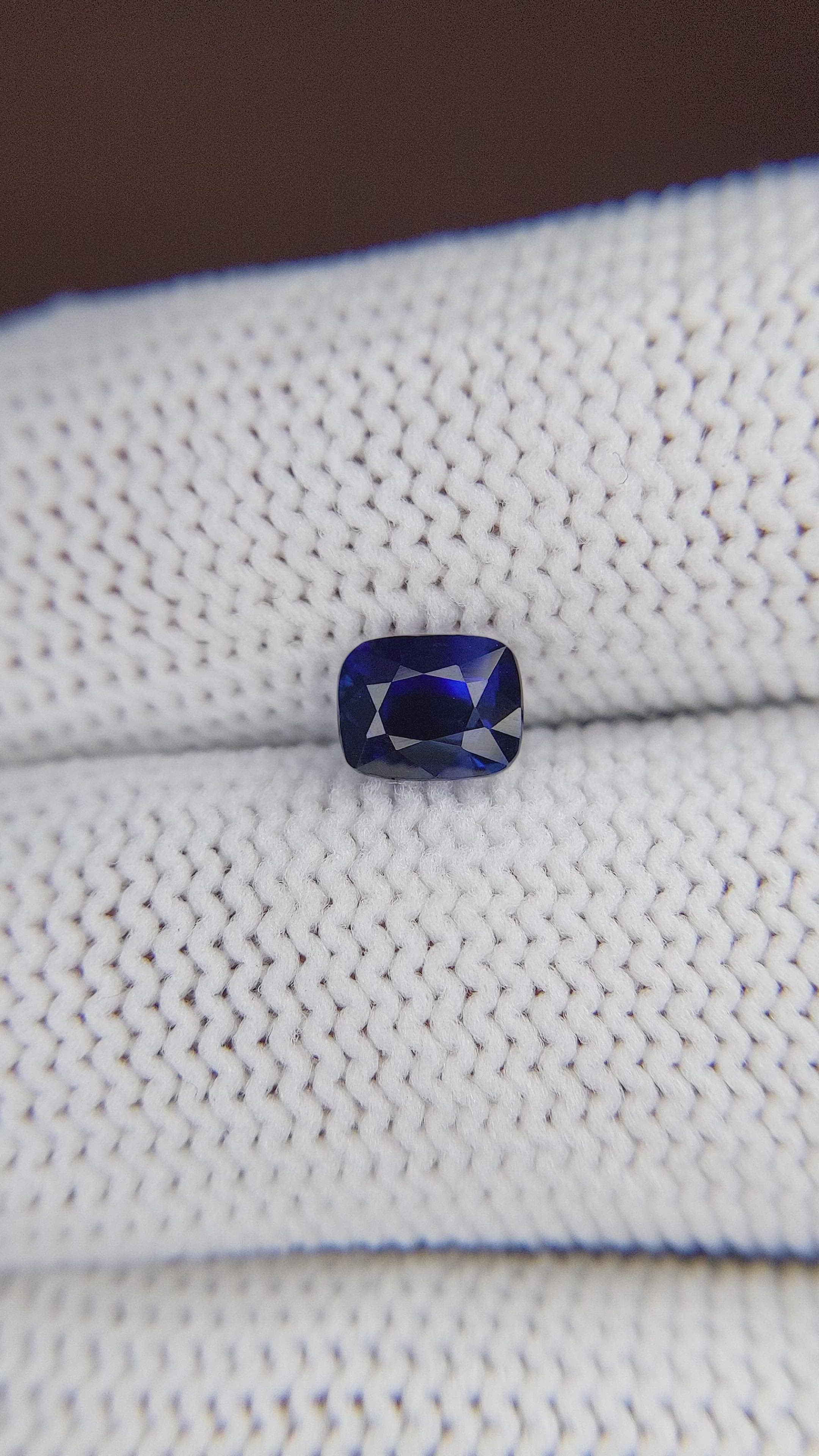 1.13 Ct. Blue Sapphire from Tanzania Size Video