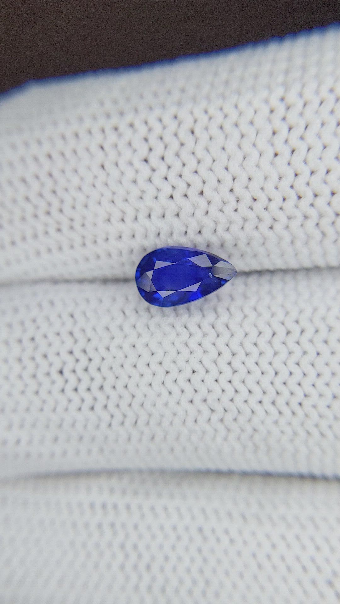 1.12 Ct. Blue Sapphire from Tanzania Size Video