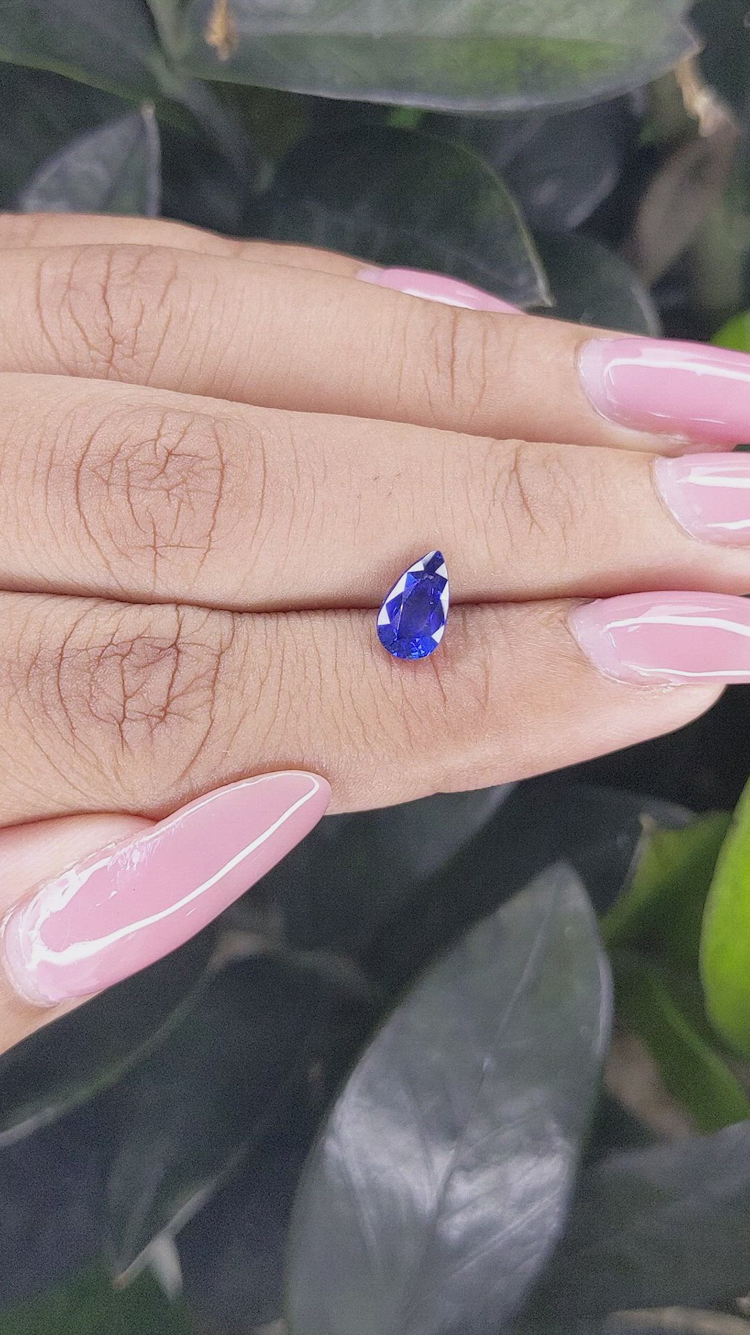 1.12 Ct. Blue Sapphire from Tanzania Size Video