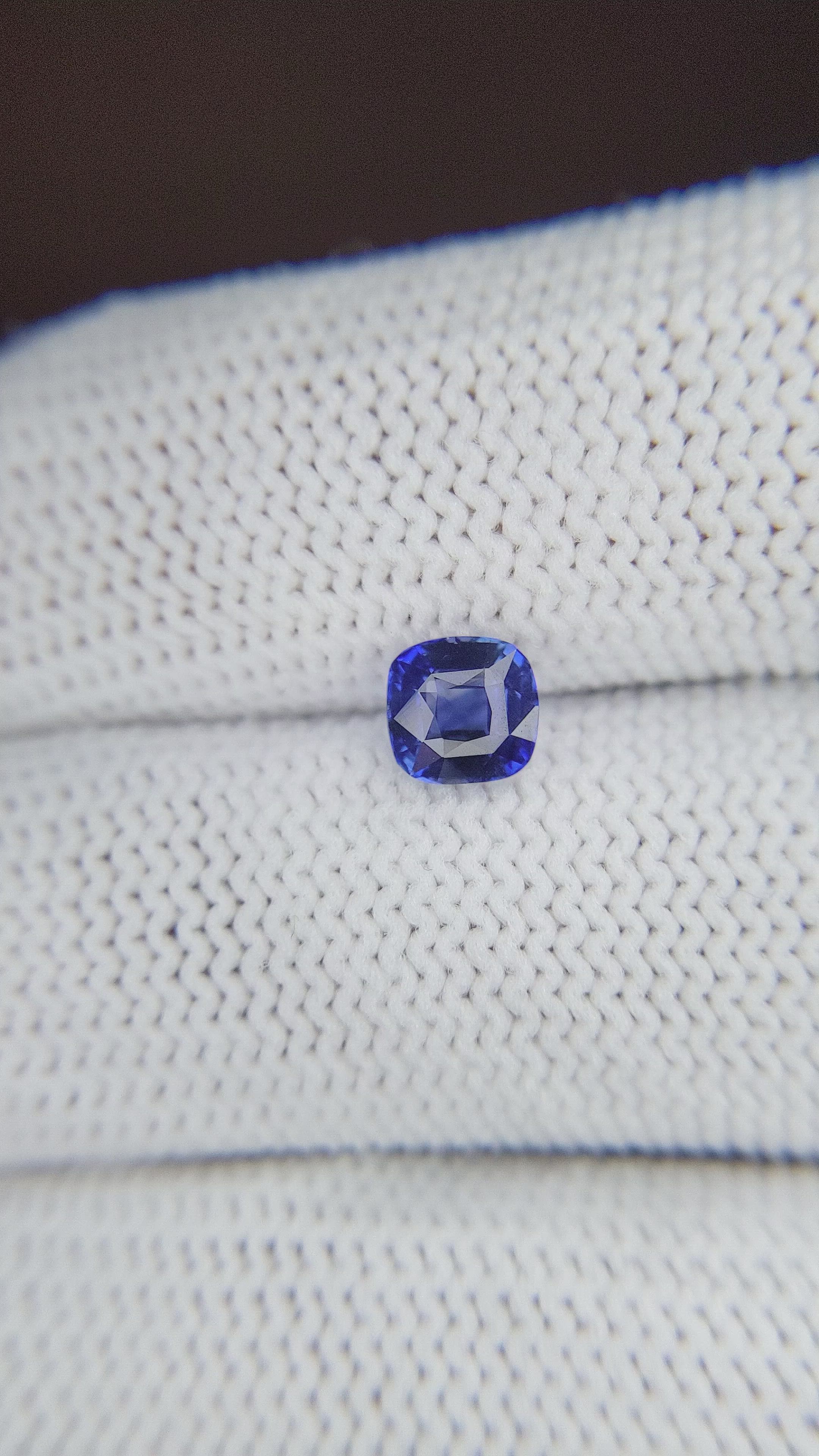 1.01 Ct. Blue Sapphire from Tanzania Size Video