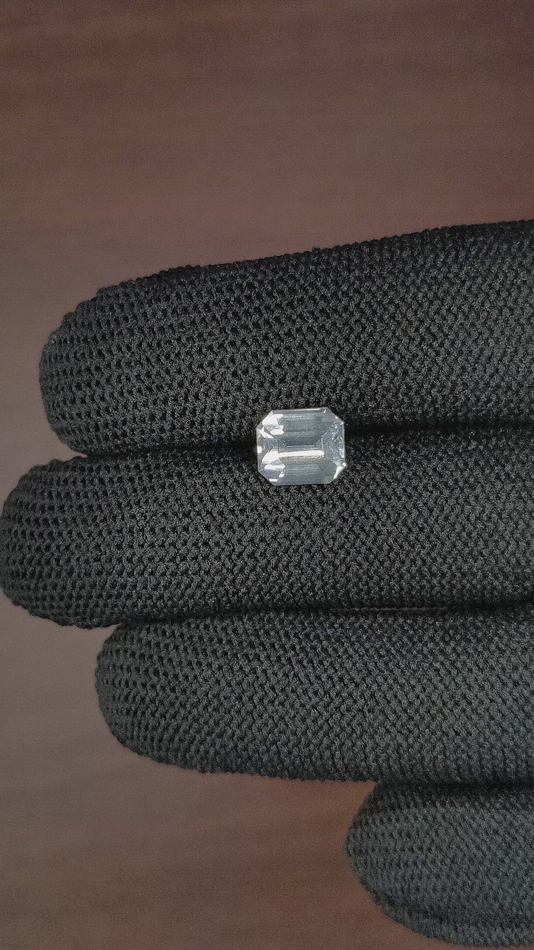 3.04 Ct. White Sapphire from Tanzania Size Video