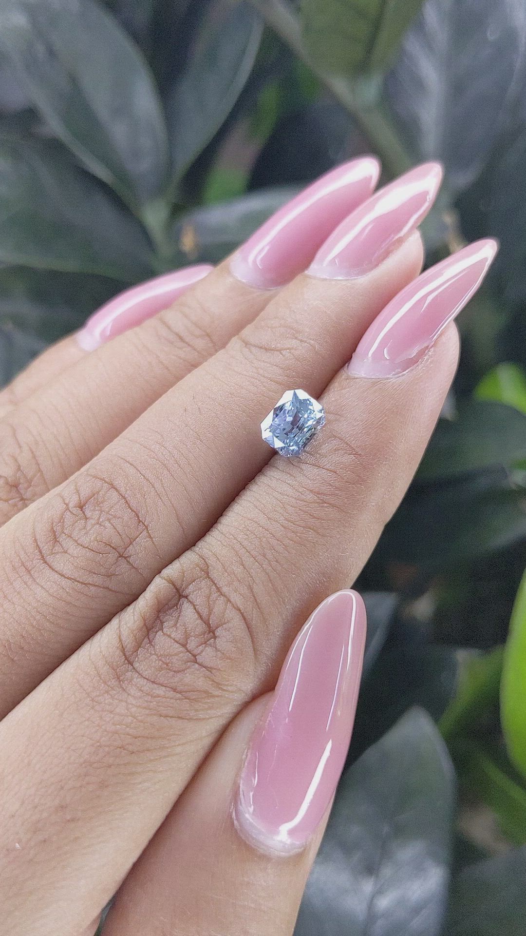 1.67 Ct. Blue Sapphire from Tanzania Size Video