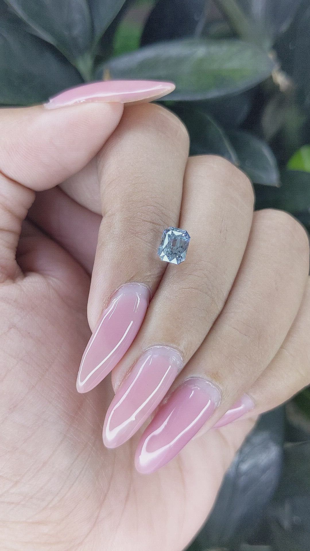 1.67 Ct. Blue Sapphire from Tanzania Size Video