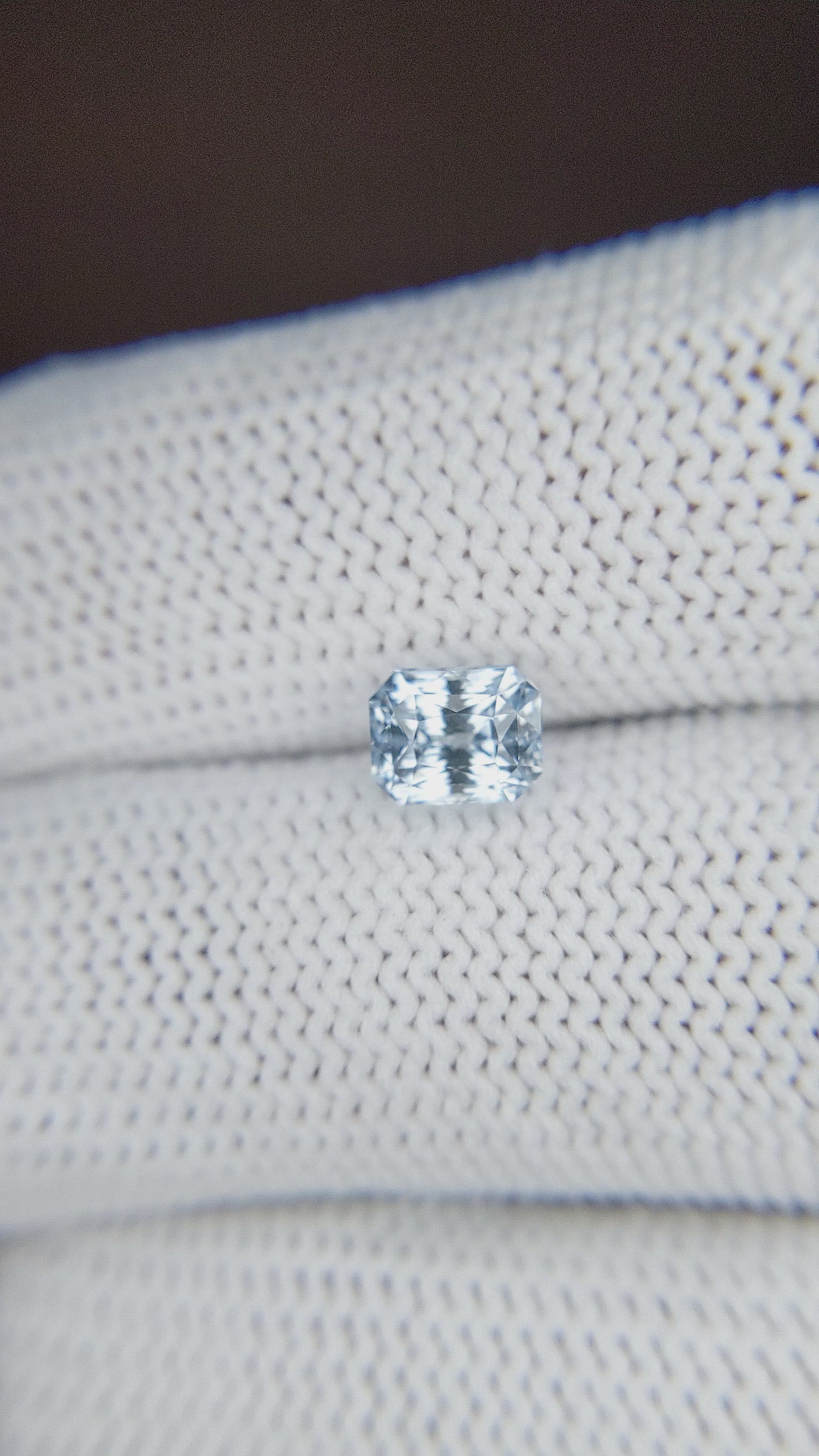 1.67 Ct. Blue Sapphire from Tanzania Size Video