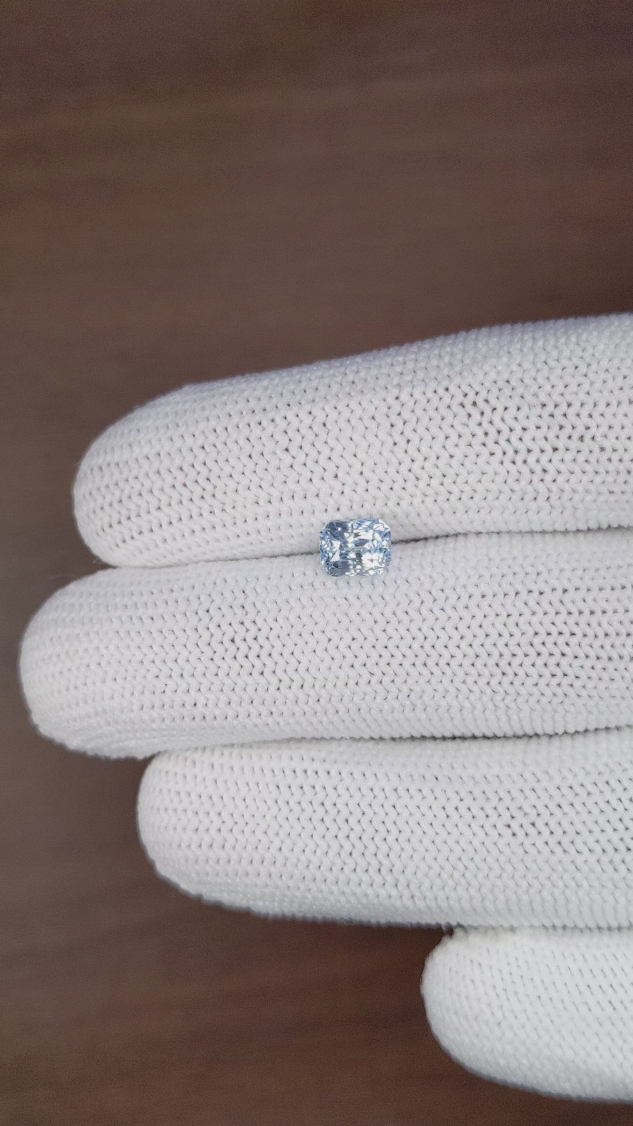 1.67 Ct. Blue Sapphire from Tanzania Size Video