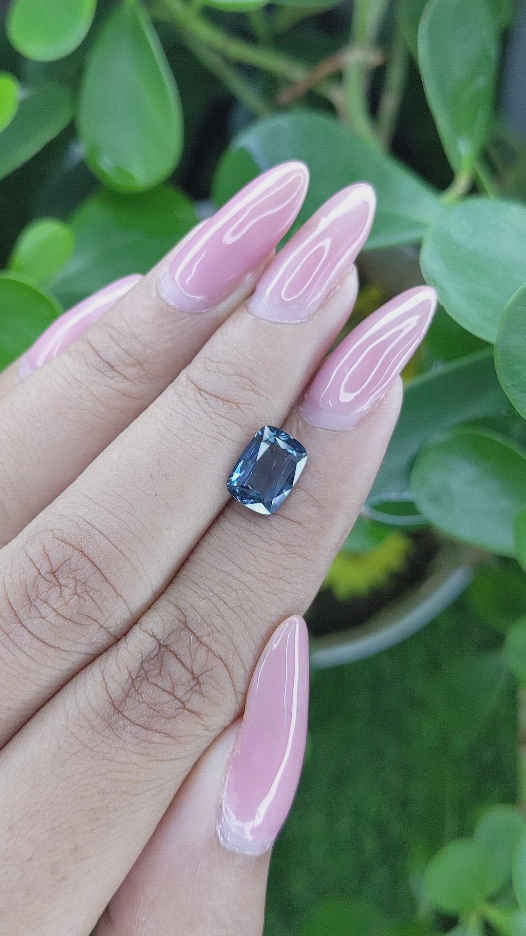 2.15 Ct. Blue Sapphire from Tanzania Size Video