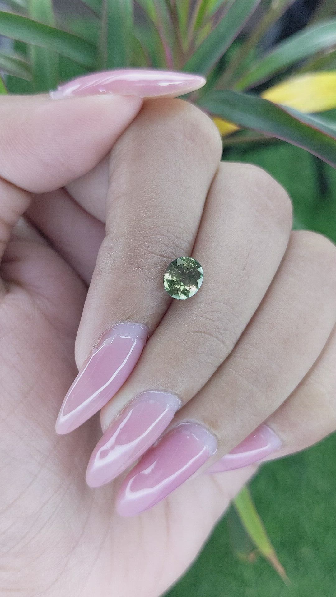 1.54 Ct. Bi Color Sapphire from Tanzania Size Video