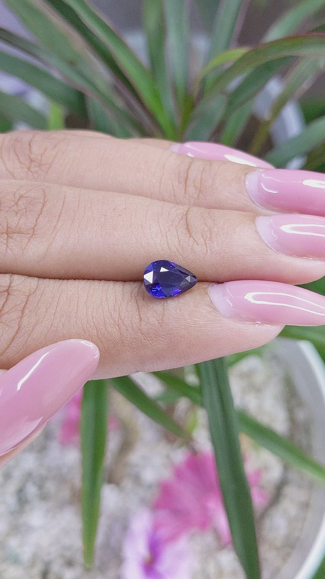 1.51 Ct. Color Change Sapphire from Tanzania Size Video