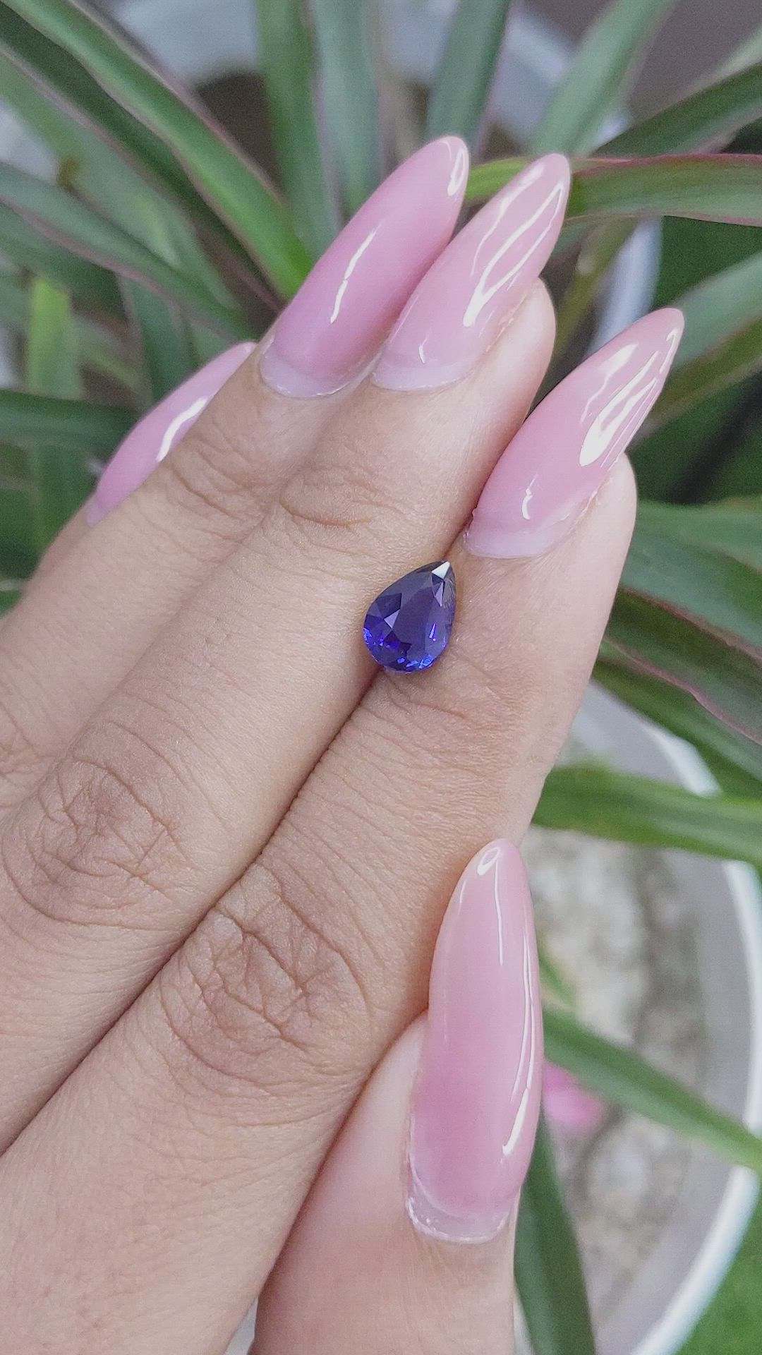 1.51 Ct. Color Change Sapphire from Tanzania Size Video