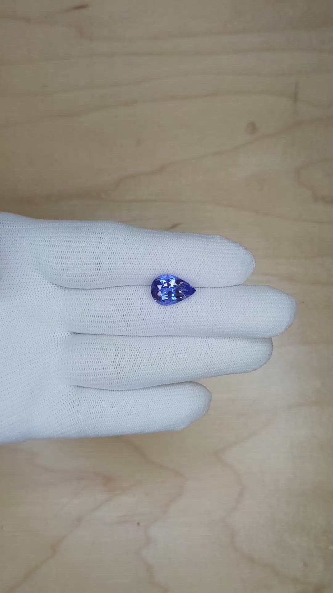 6.03 Ct. Blue Sapphire from Ceylon (Sri Lanka) Size Video
