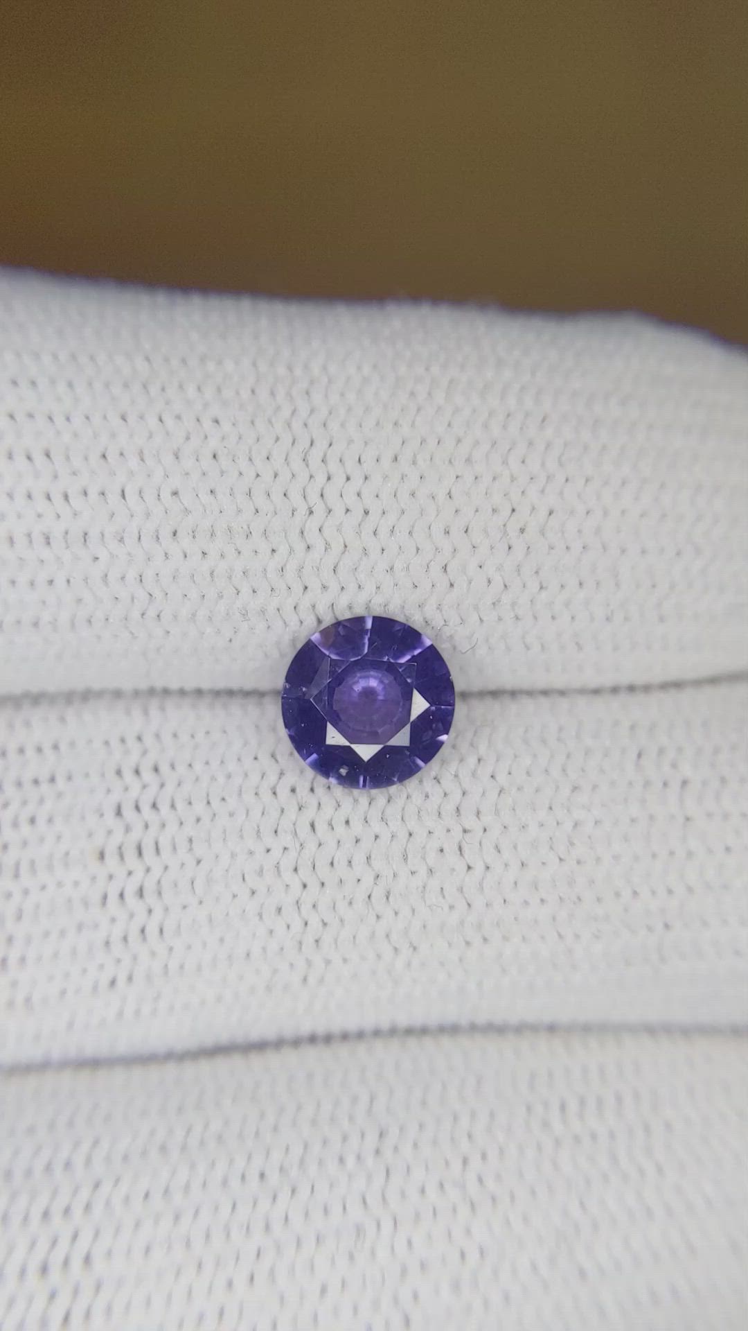 1.21 Ct. Color Change Sapphire from Ceylon (Sri Lanka) Size Video