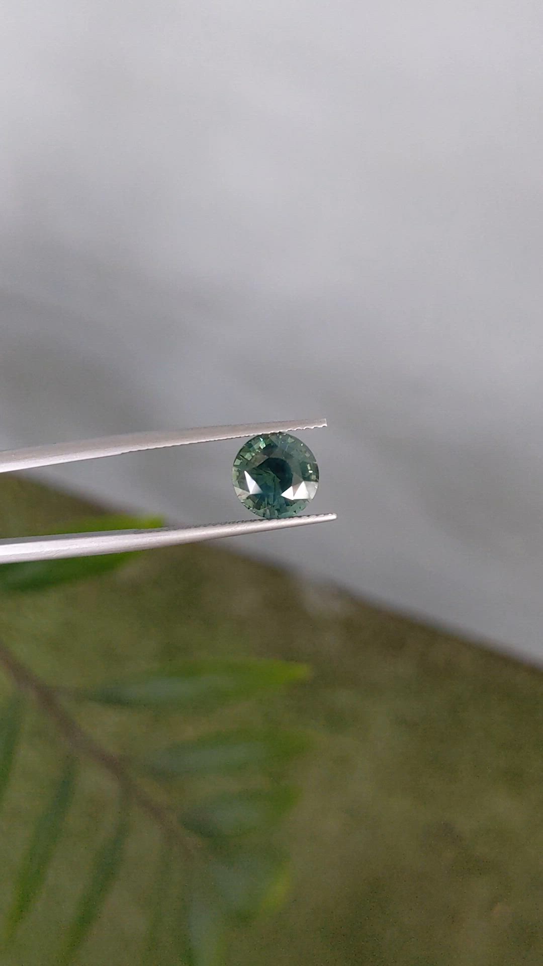 4.00 Ct. Green Sapphire from Madagascar Size Video