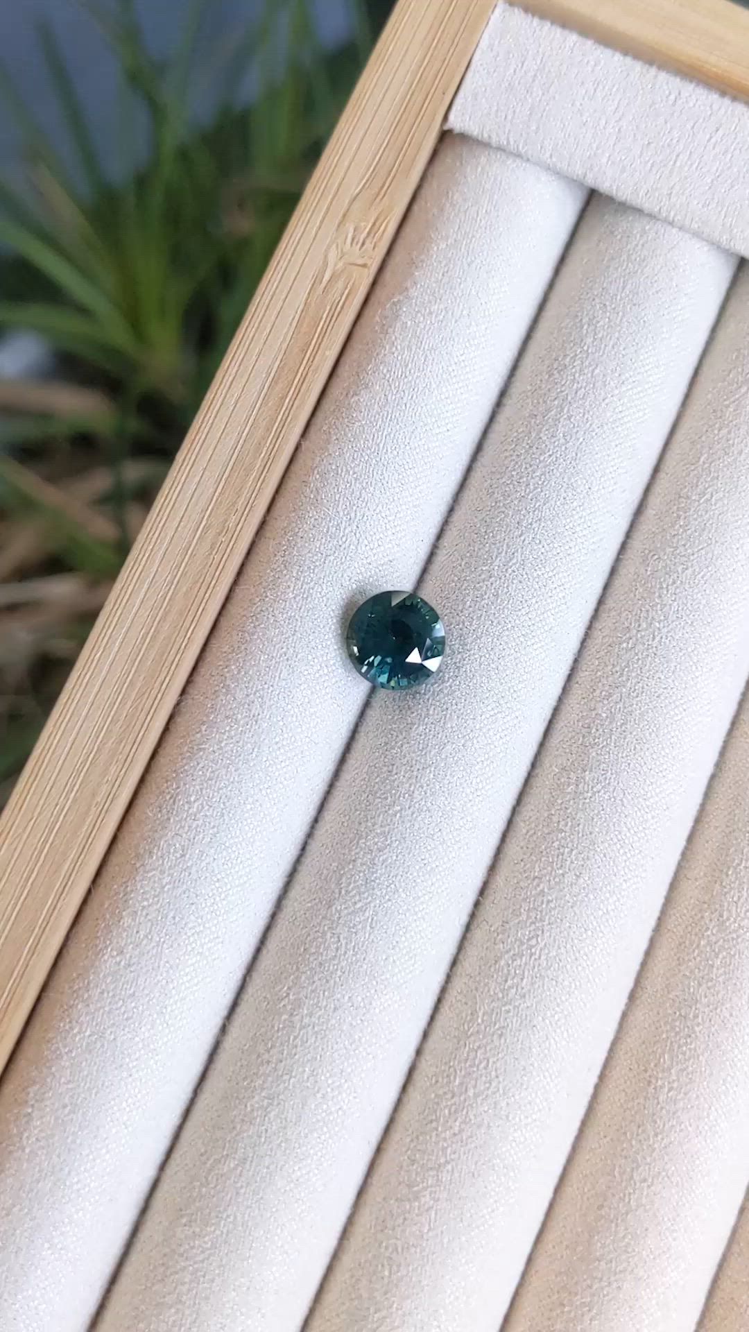 4.00 Ct. Green Sapphire from Madagascar Size Video