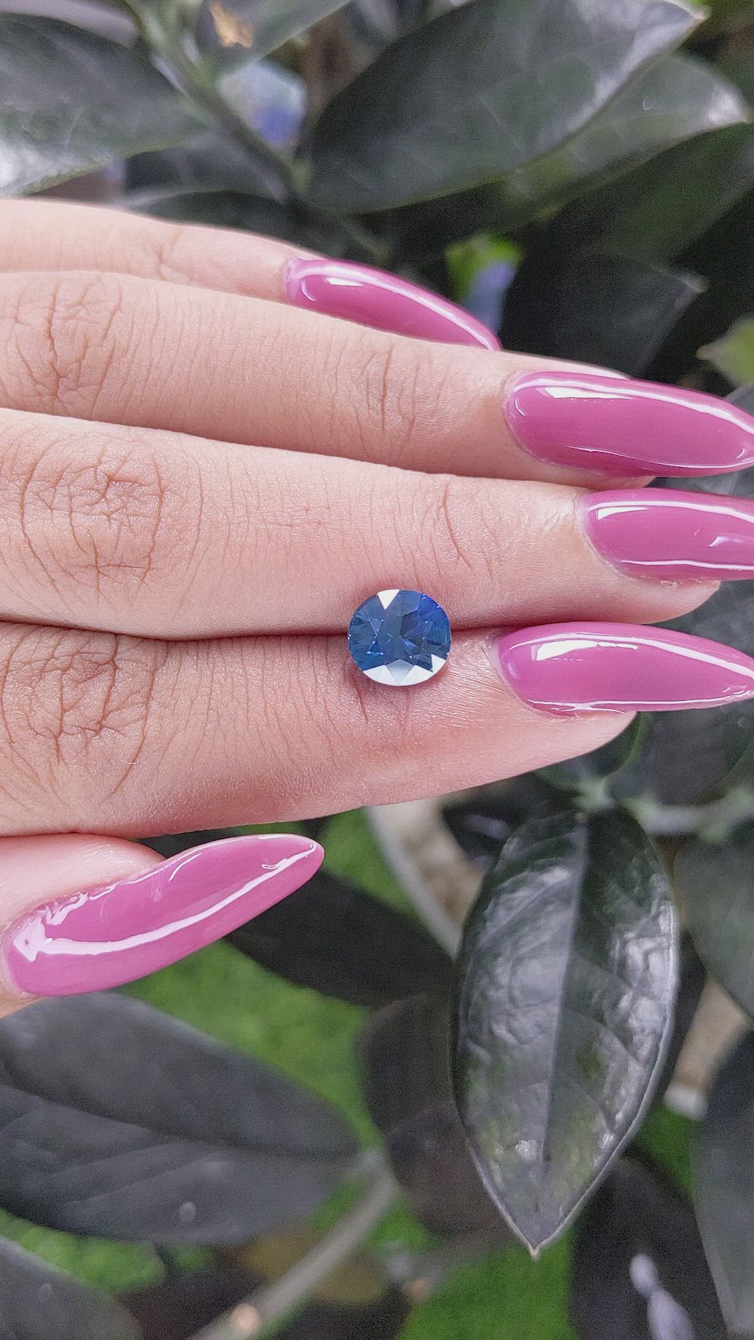 2.15 Ct. Blue Sapphire from Madagascar Size Video