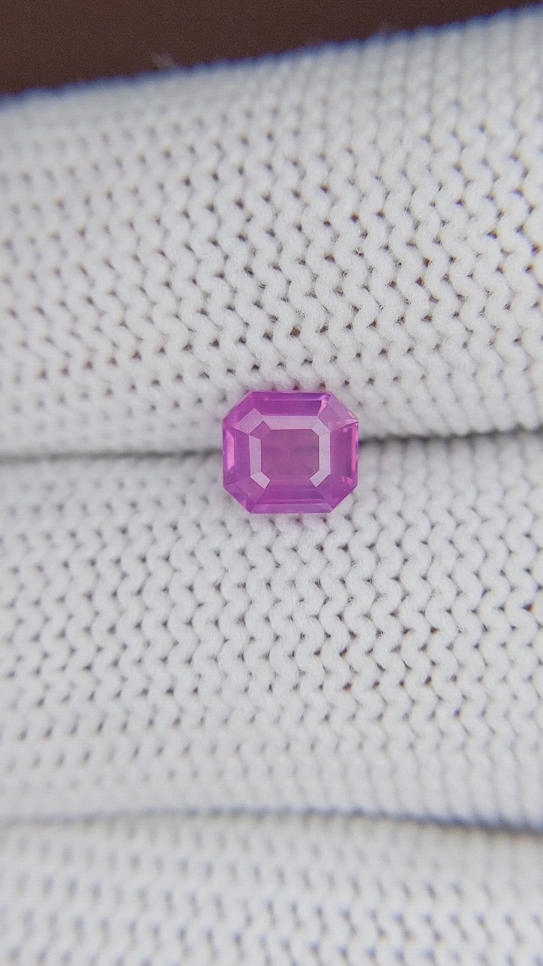 1.07 Ct. Pink Sapphire from Madagascar Size Video
