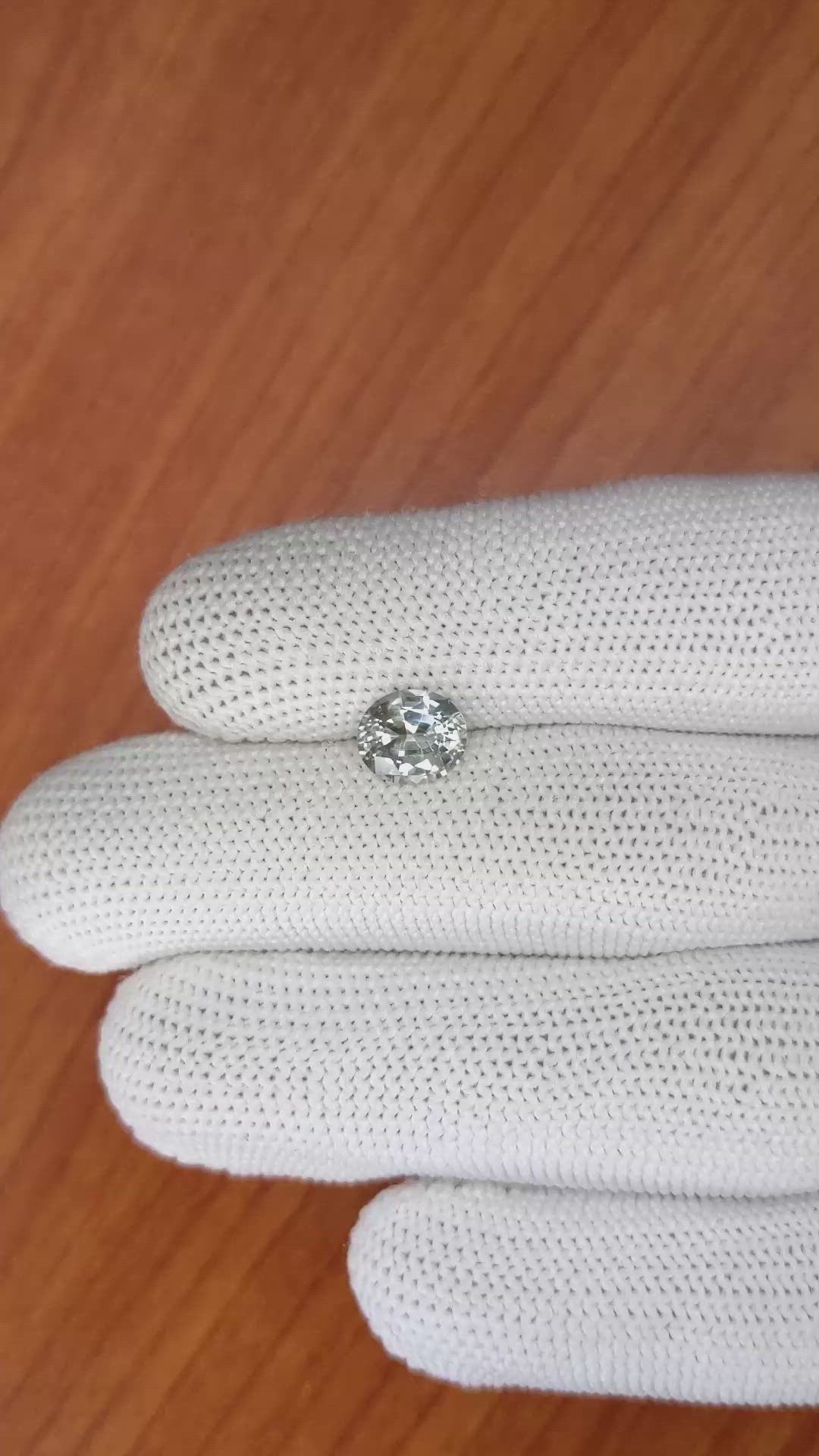 1.79 Ct. Bi Color Sapphire from Ceylon (Sri Lanka) Size Video