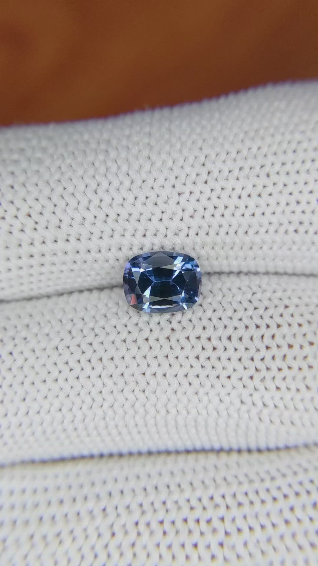 1.20 Ct. Violet Sapphire from Ceylon (Sri Lanka) Size Video