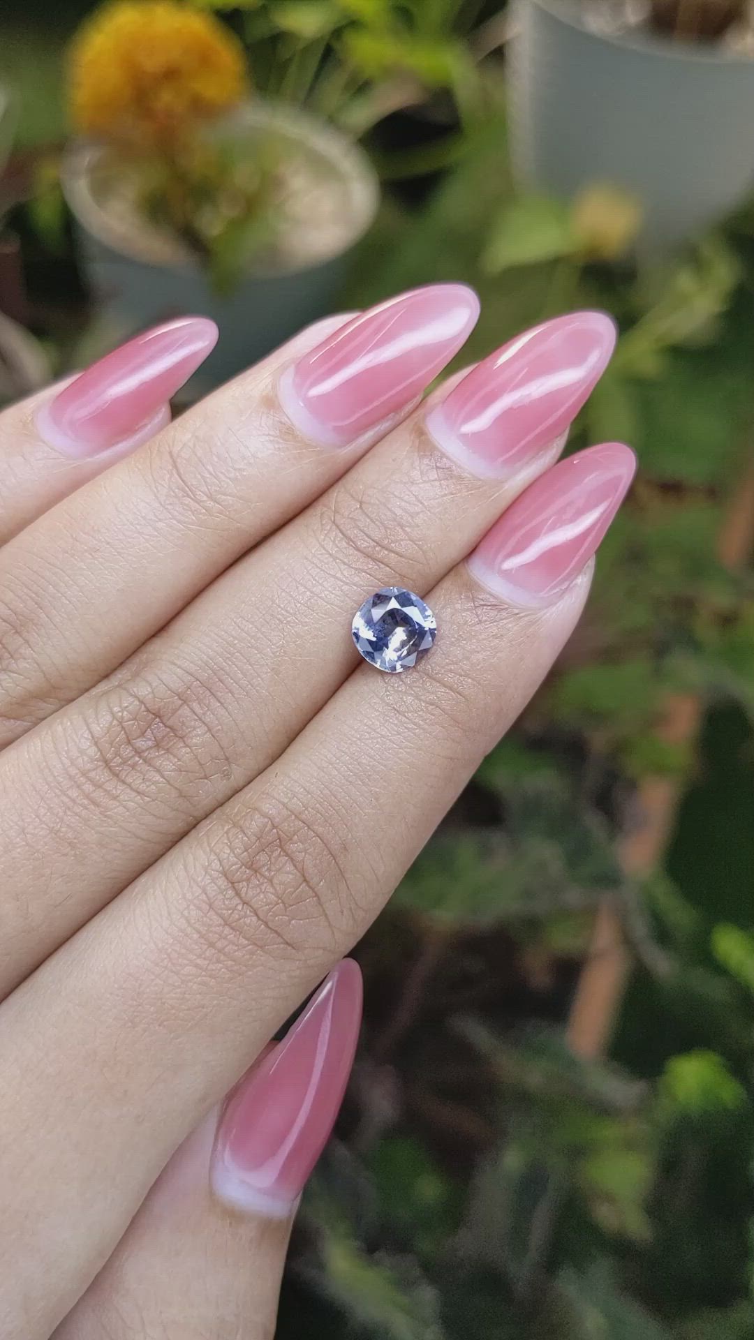 1.45 Ct. Blue Sapphire from Ceylon (Sri Lanka) Size Video