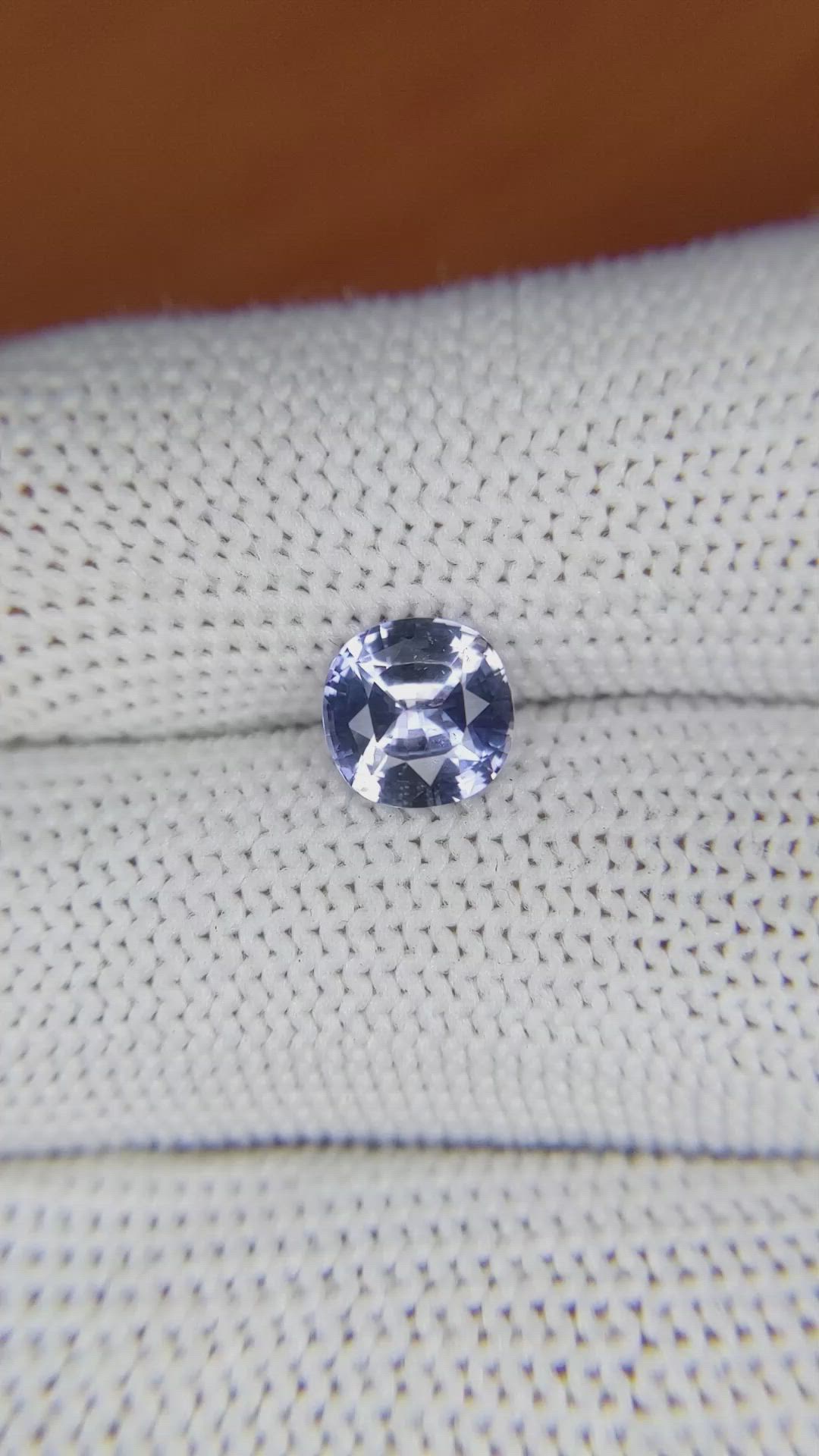 1.45 Ct. Blue Sapphire from Ceylon (Sri Lanka) Size Video