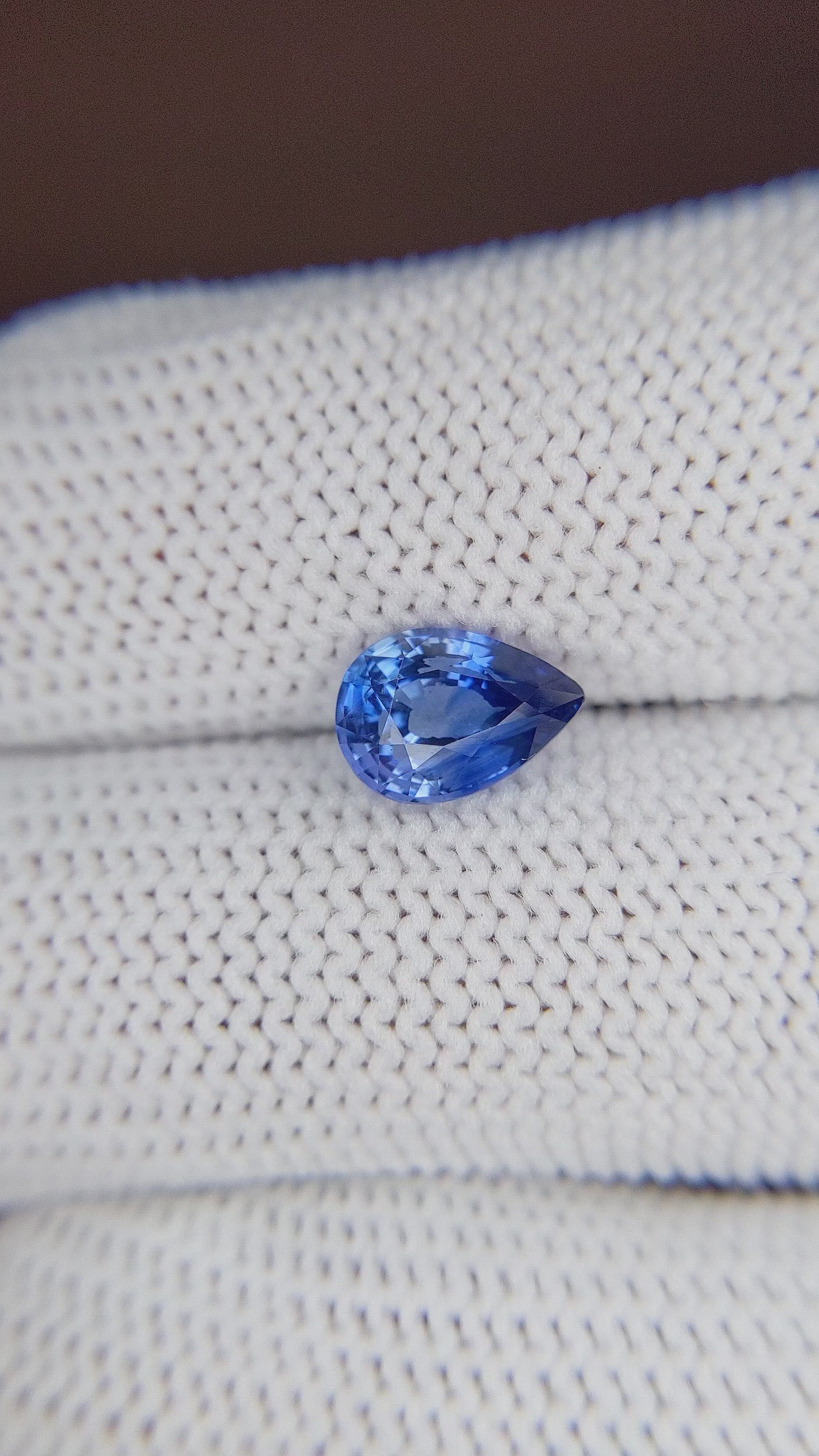 1.85 Ct. Blue Sapphire from Ceylon (Sri Lanka) Size Video