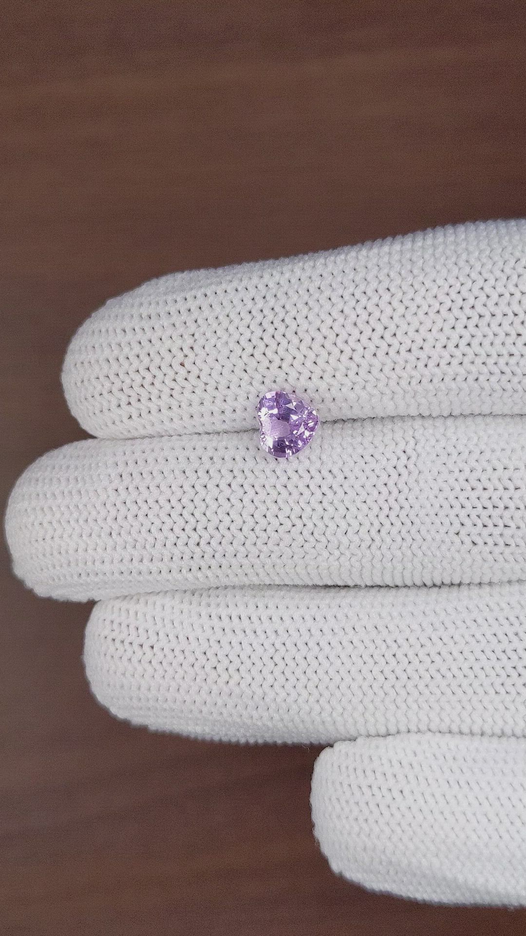 1.24 Ct. Purple Sapphire from Ceylon (Sri Lanka) Size Video