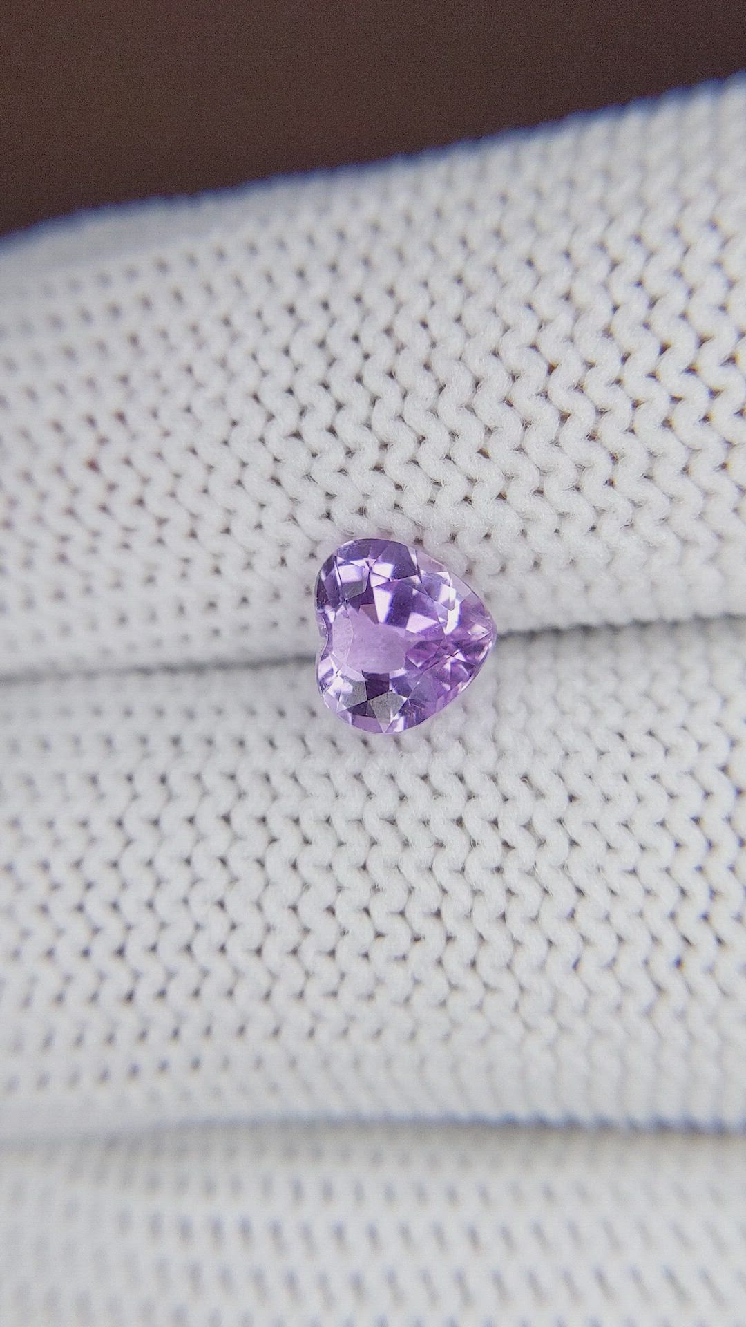 1.24 Ct. Purple Sapphire from Ceylon (Sri Lanka) Size Video