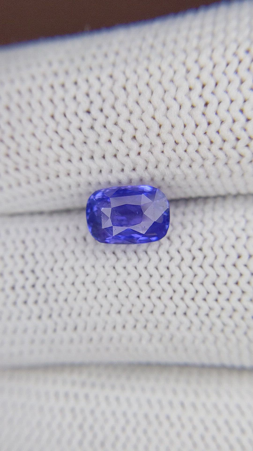 2.54 Ct. Color Change Sapphire from Ceylon (Sri Lanka) Size Video