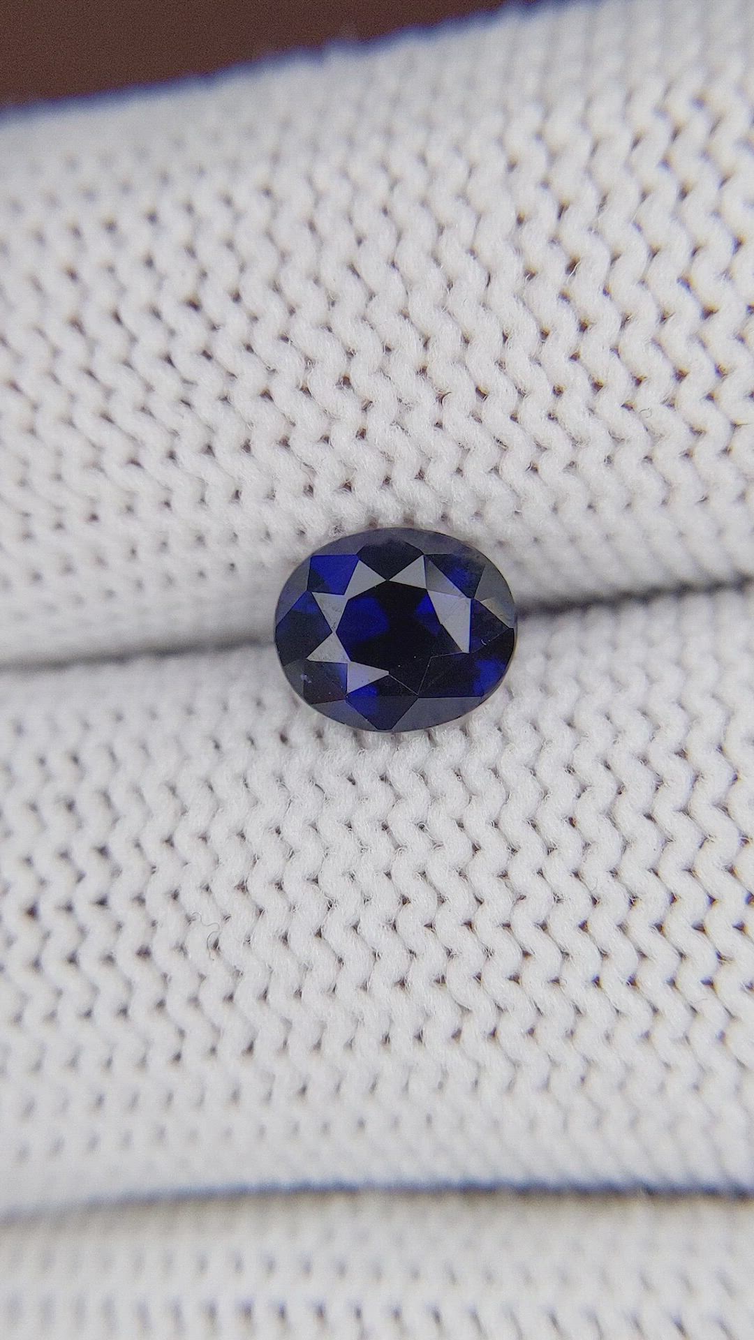 1.53 Ct. Color Change Sapphire from Ceylon (Sri Lanka) Size Video