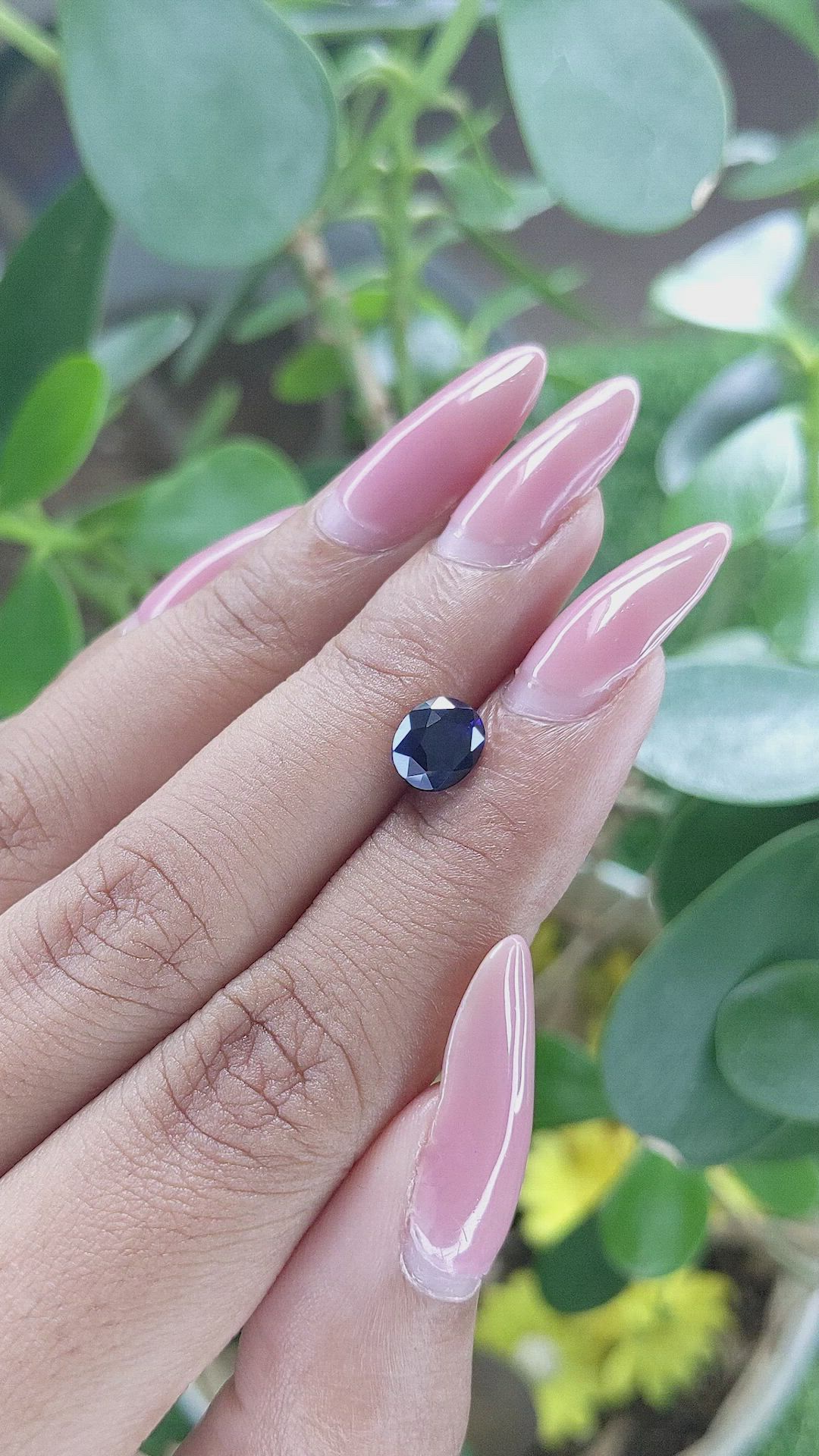 1.53 Ct. Color Change Sapphire from Ceylon (Sri Lanka) Size Video