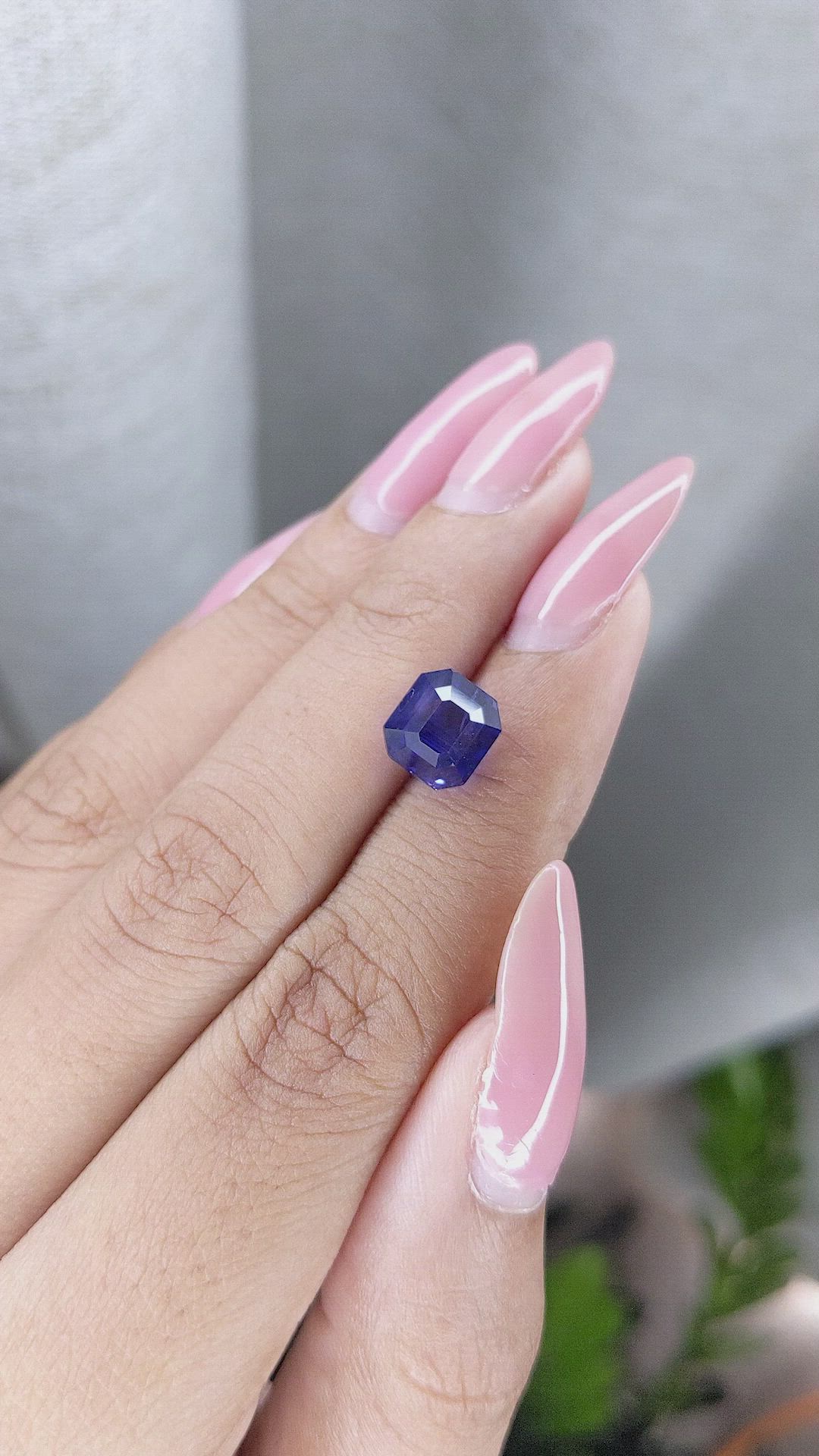 4.99 Ct. Color Change Sapphire from Ceylon (Sri Lanka) Size Video
