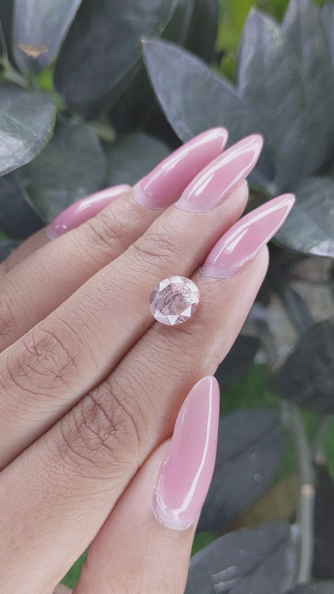3.56 Ct. Pink Sapphire from Ceylon (Sri Lanka) Size Video