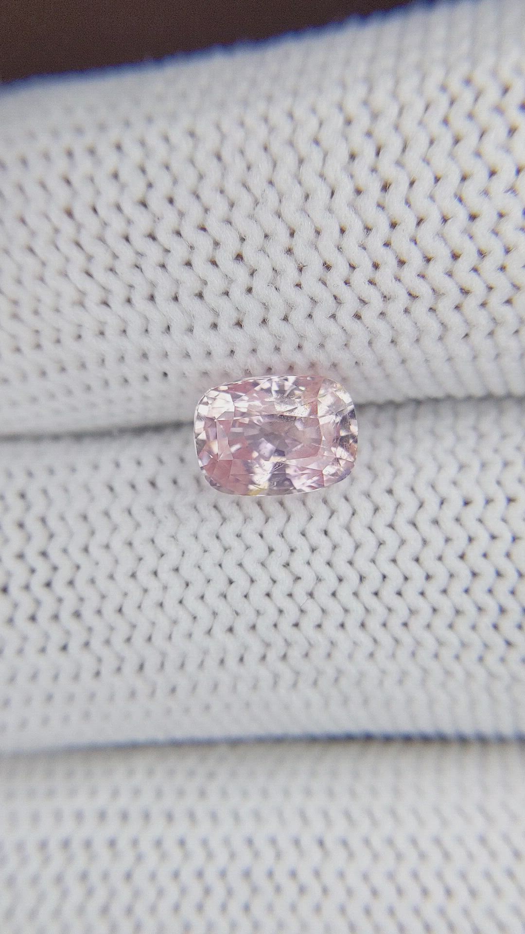2.08 Ct. Pink Sapphire from Ceylon (Sri Lanka) Size Video