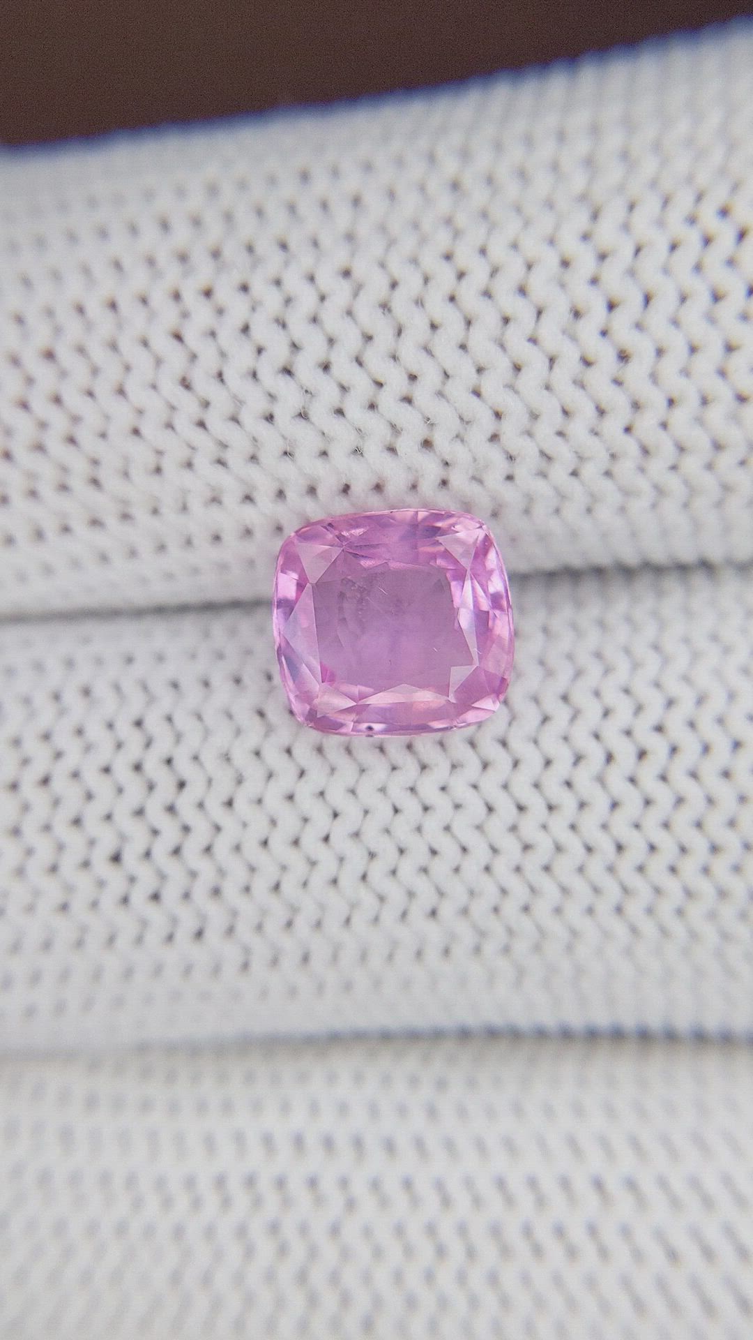 3.06 Ct. Pink Sapphire from Ceylon (Sri Lanka) Size Video
