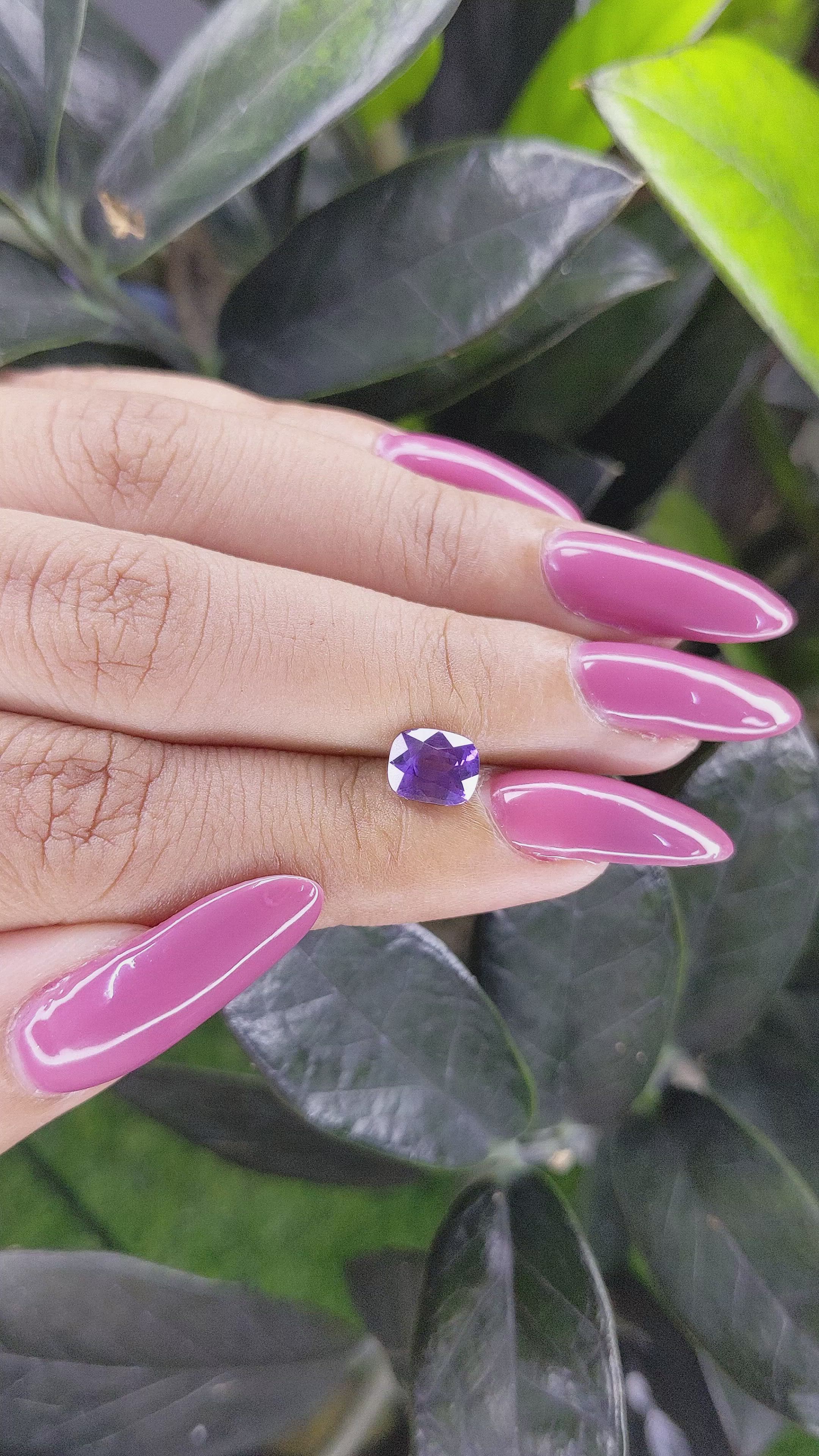 1.40 Ct. Color Change Sapphire from Madagascar Size Video