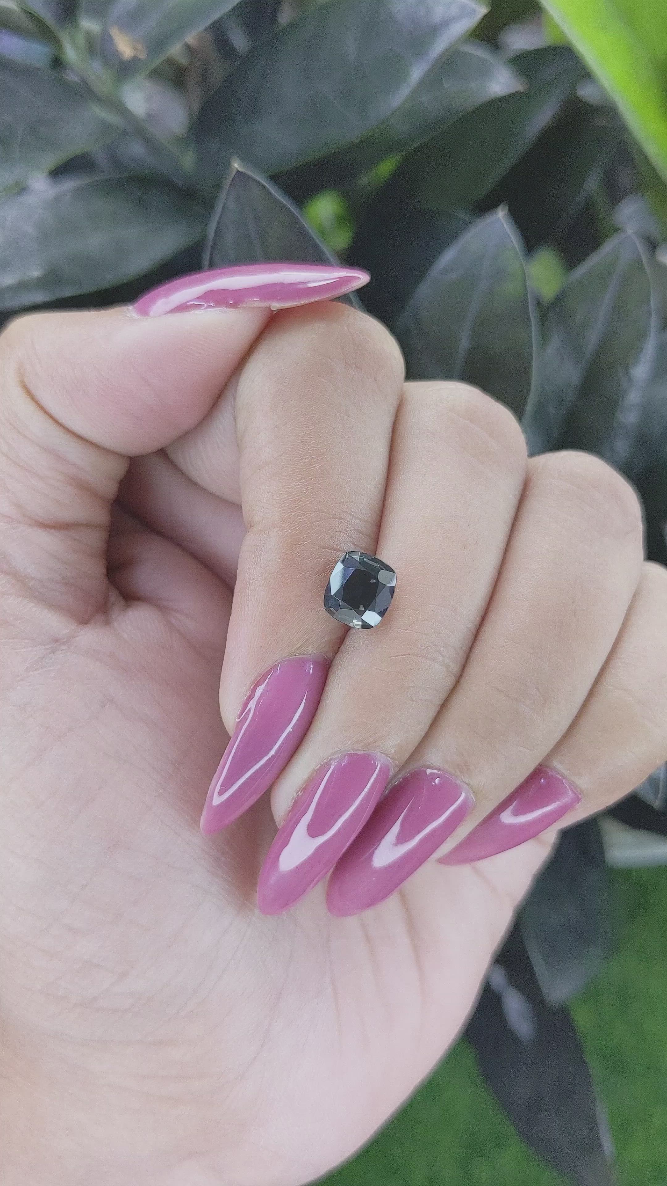 2.05 Ct. Color Change Sapphire from Ceylon (Sri Lanka) Size Video