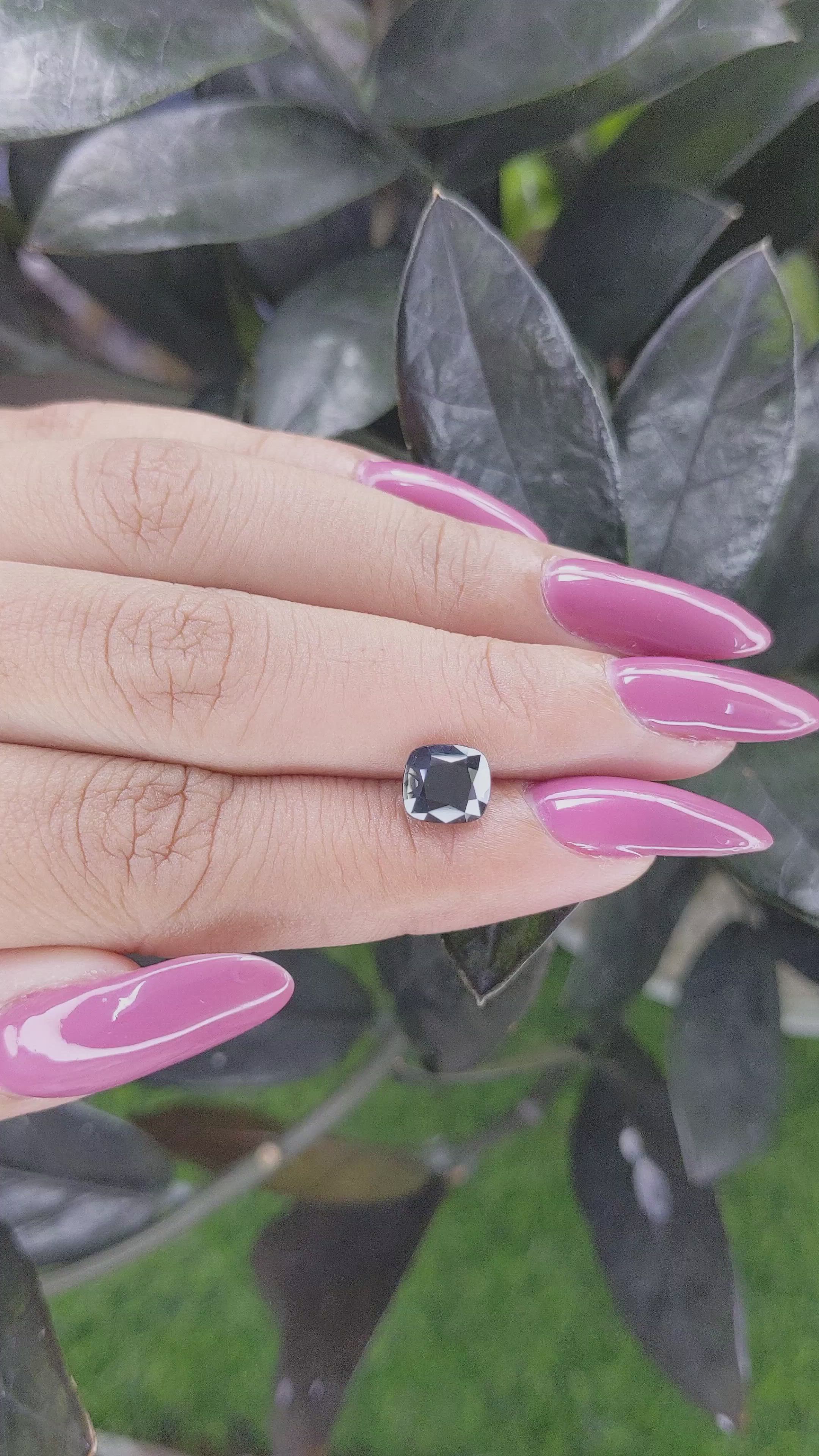 2.05 Ct. Color Change Sapphire from Ceylon (Sri Lanka) Size Video