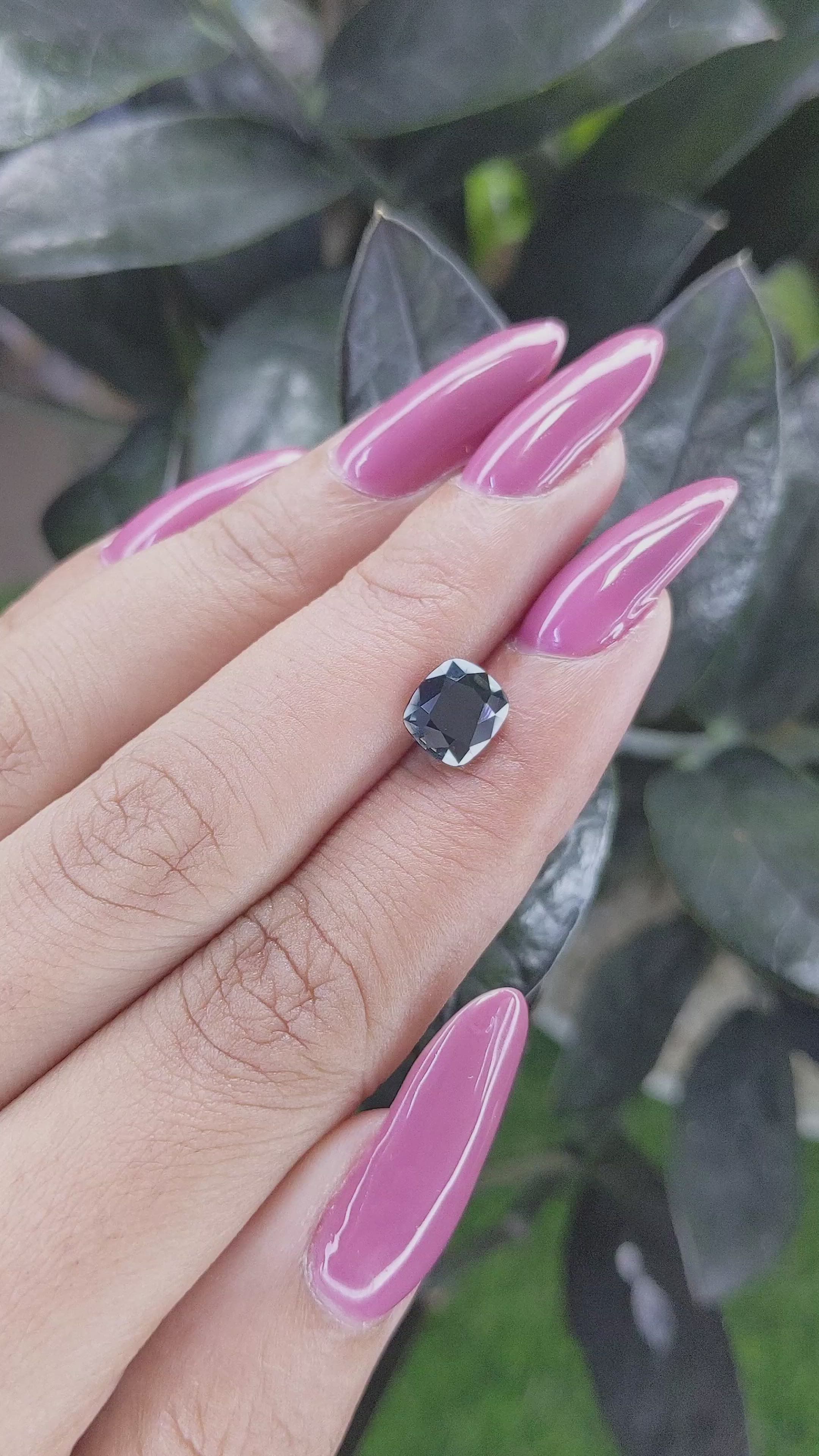 2.05 Ct. Color Change Sapphire from Ceylon (Sri Lanka) Size Video