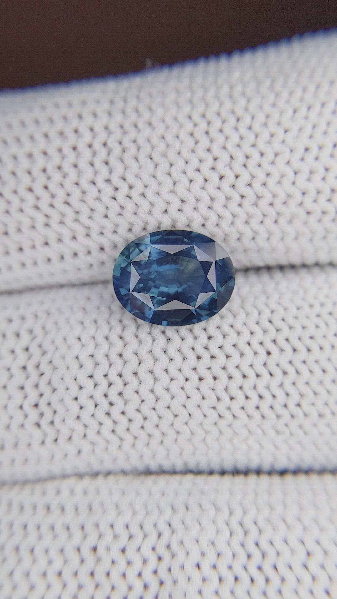 2.64 Ct. Blue Sapphire from Madagascar Size Video