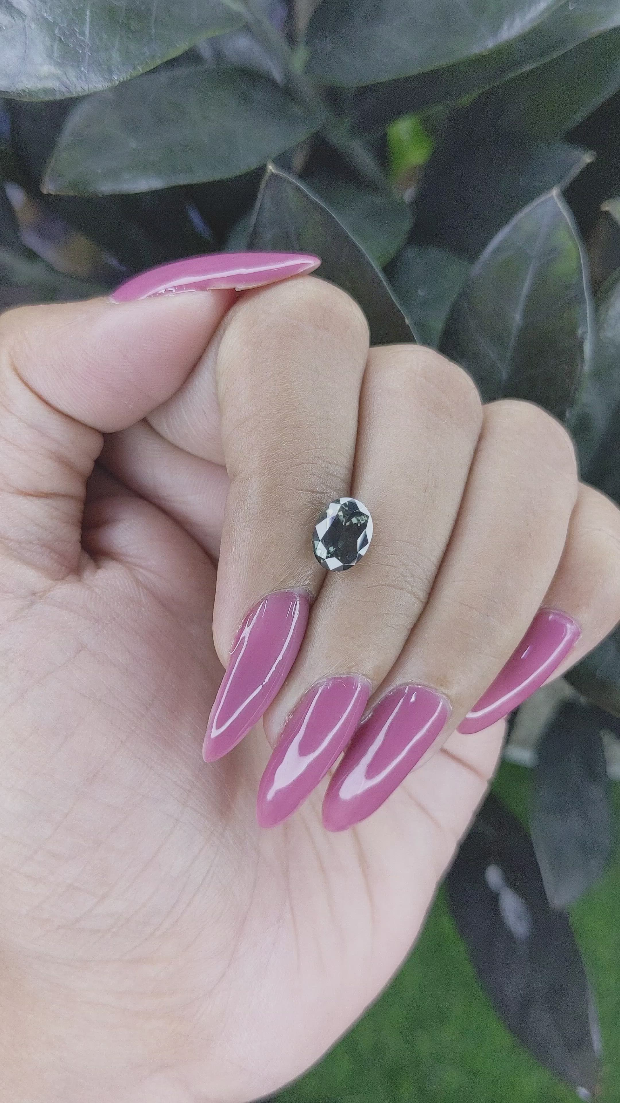 2.07 Ct. Color Change Sapphire from Madagascar Size Video