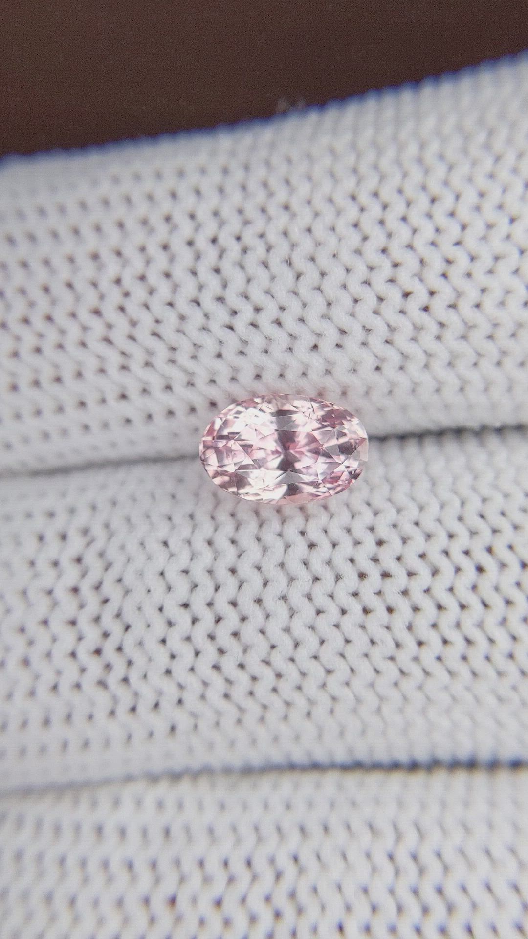 2.04 Ct. Pink Sapphire from Ceylon (Sri Lanka) Size Video