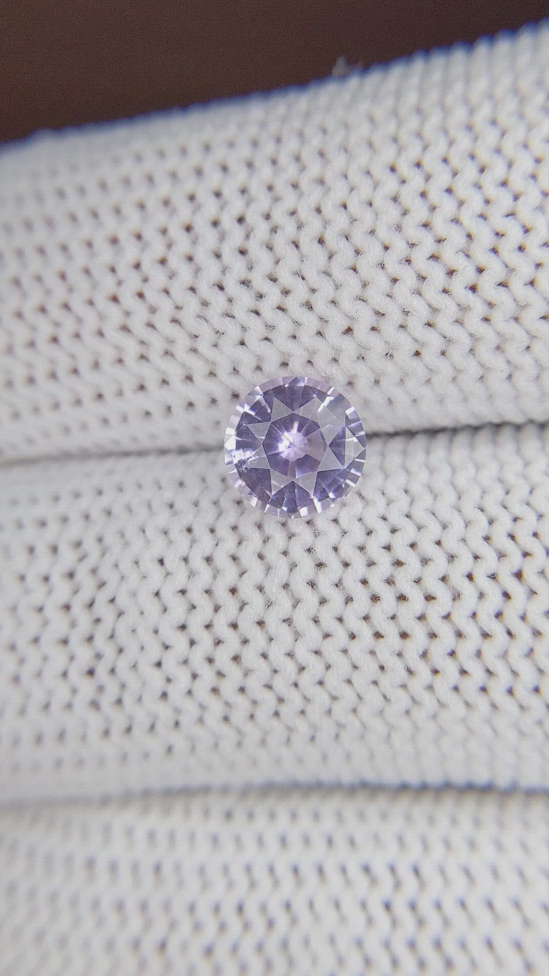 1.30 Ct. Purple Sapphire from Ceylon (Sri Lanka) Size Video