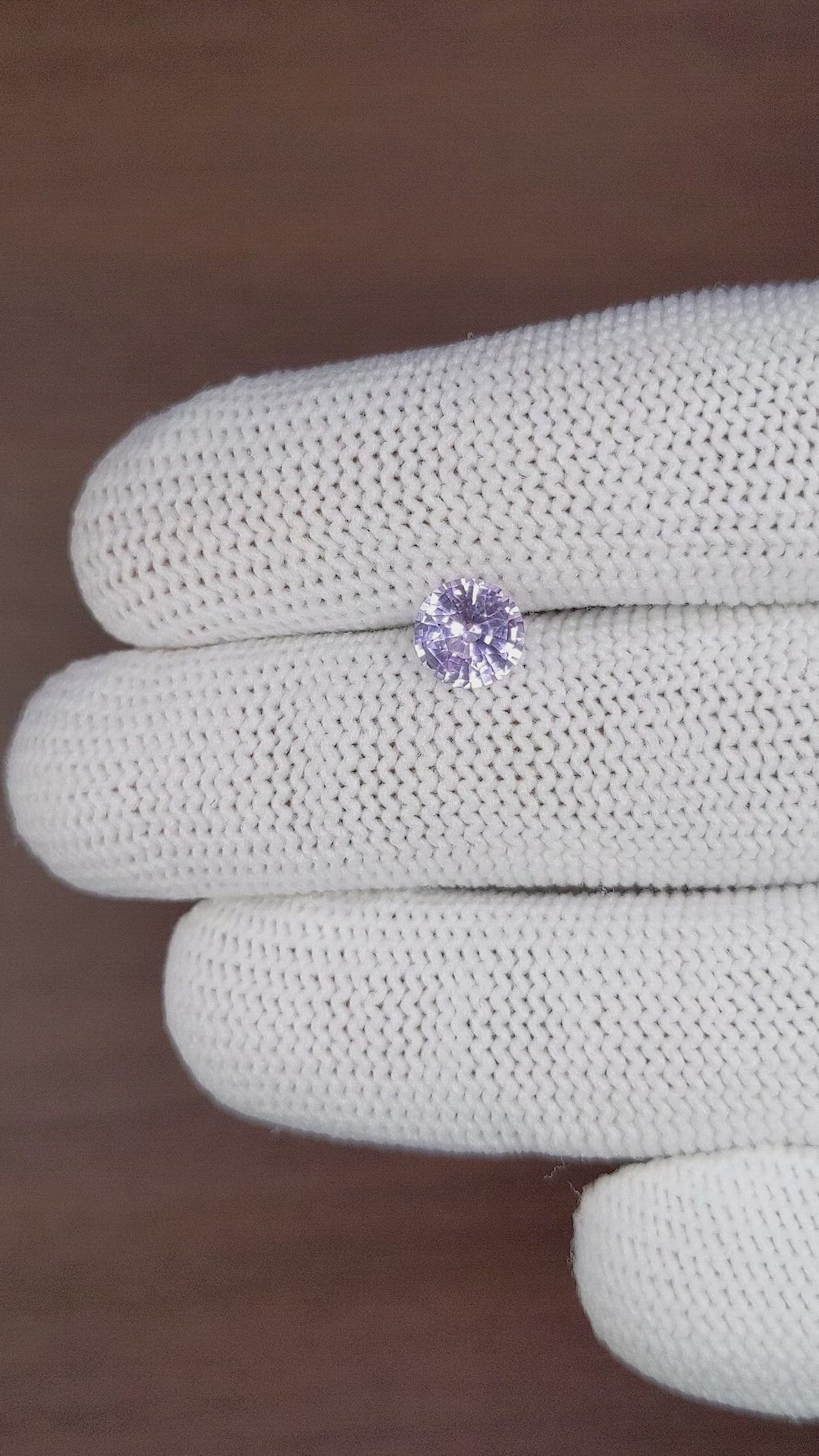 1.30 Ct. Purple Sapphire from Ceylon (Sri Lanka) Size Video